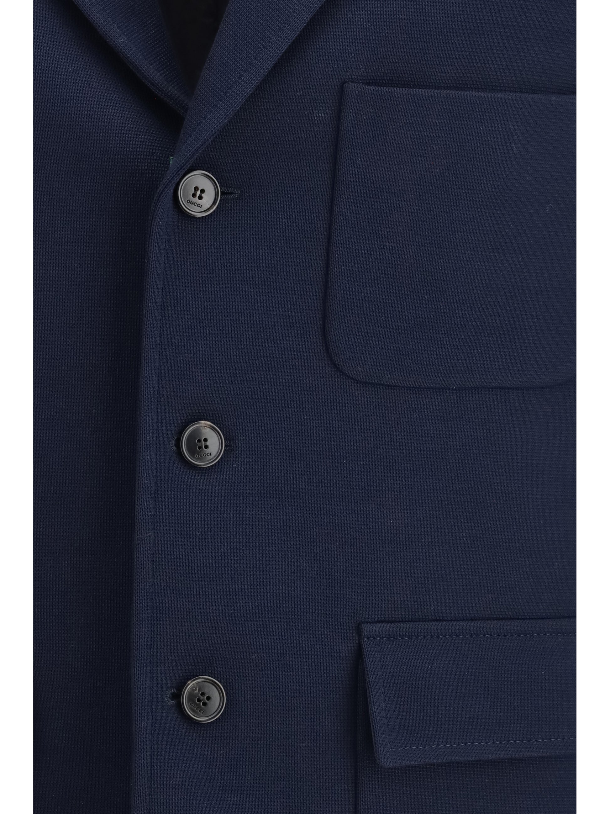 Gucci Men Cotton Jersey Jacket GUCCI