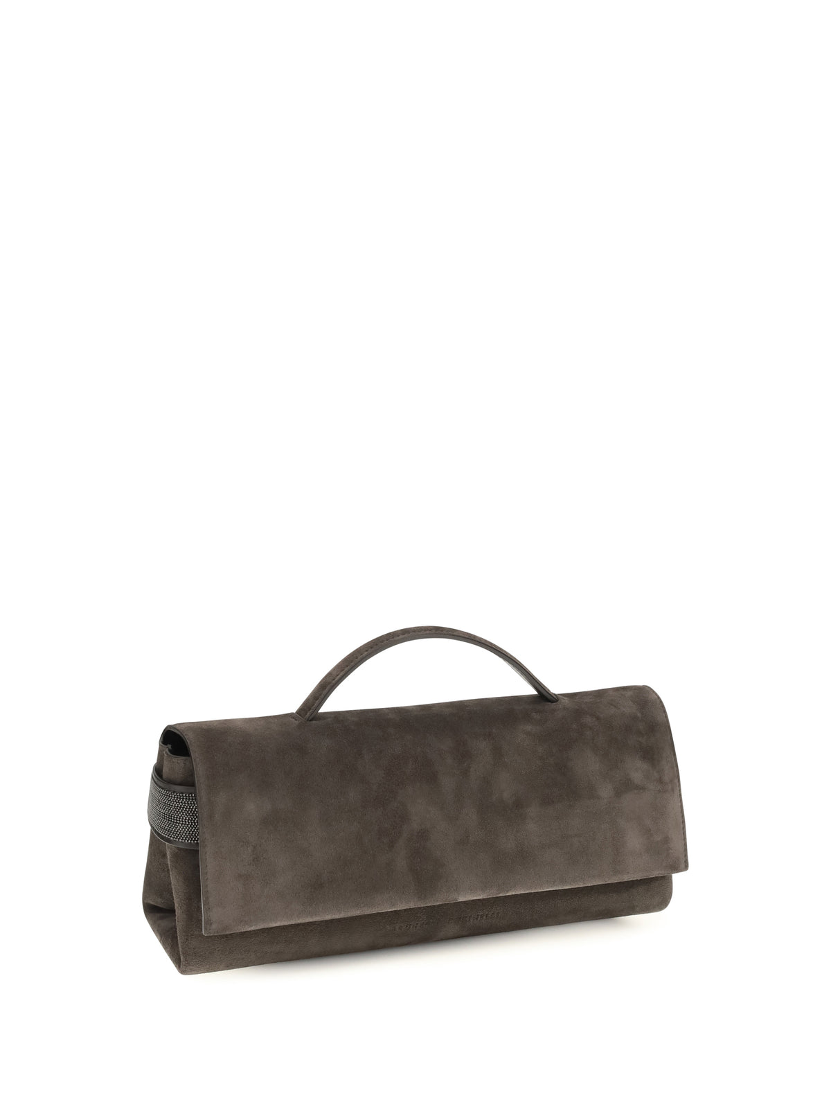 Brunello Cucinelli Women Essence Suede Top-Handle Bag BRUNELLO CUCINELLI