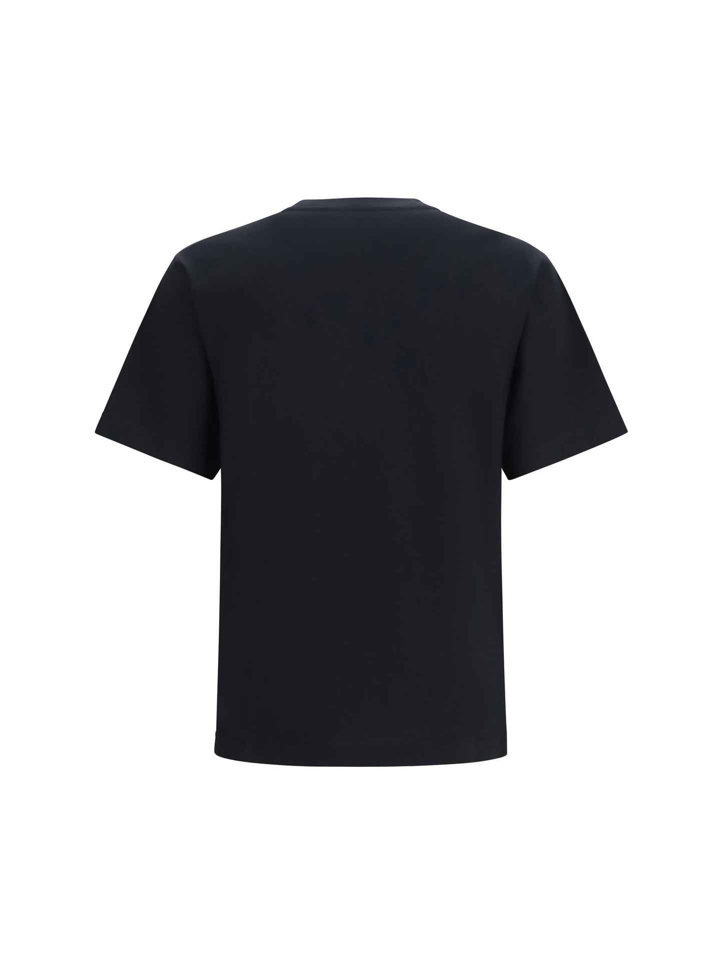 Burberry Men Check Cotton T-Shirt BURBERRY