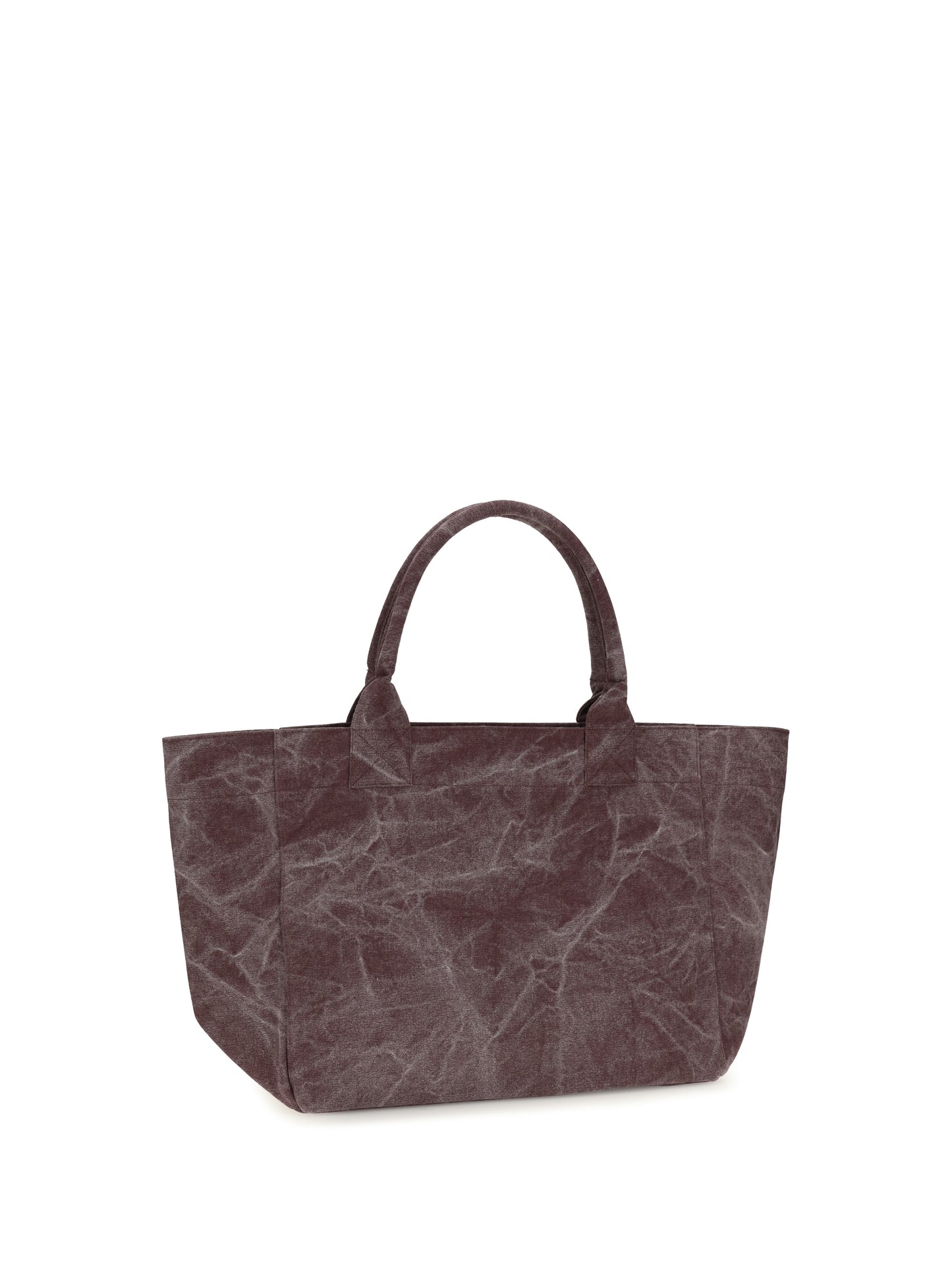 Ganni Women Medium Trapeze Teddy Print Shopping Bag GANNI