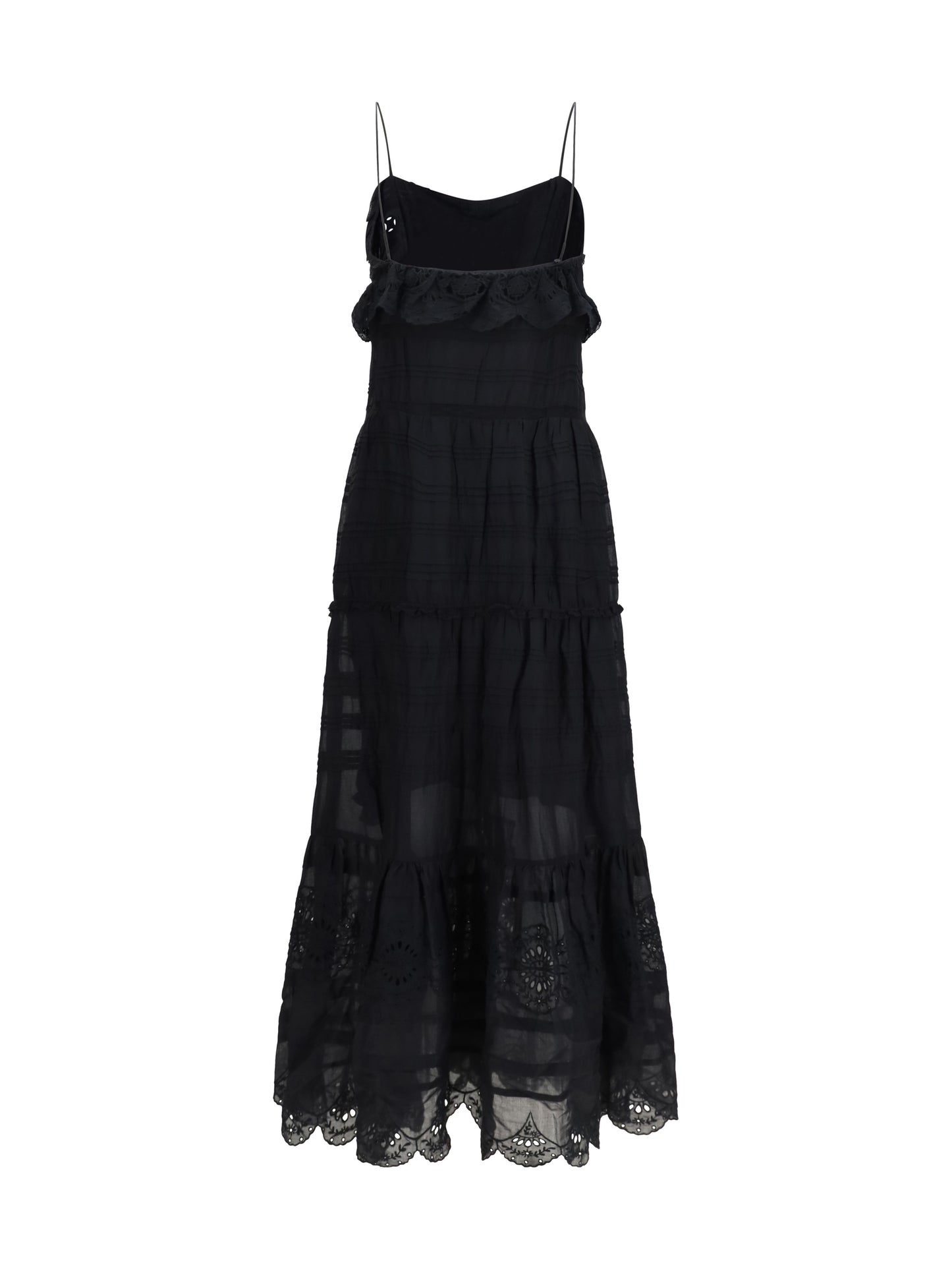 Marant Etoile Women Paule Long Ruffled Dress ISABEL MARANT ETOILE