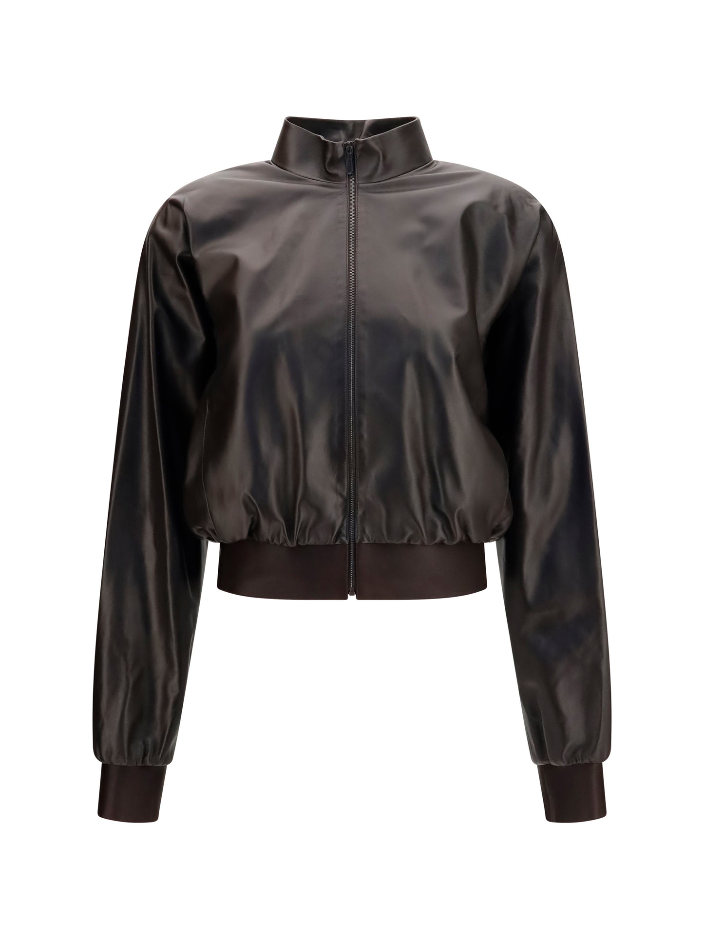 Gucci Women Soft Nappa Bomber Jacket GUCCI
