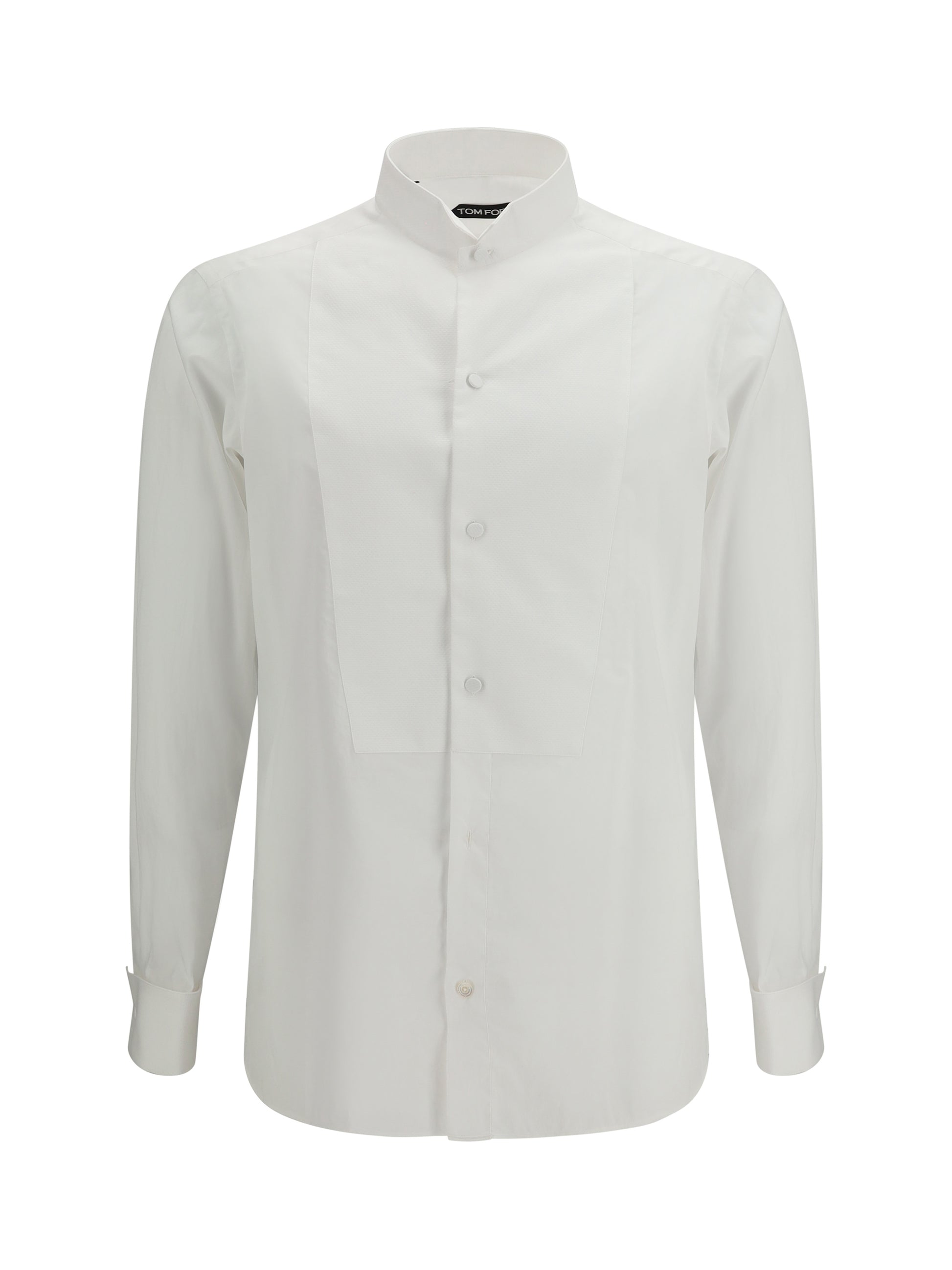 Tom Ford Men Cotton Shirt With Regular Fit TOM FORD