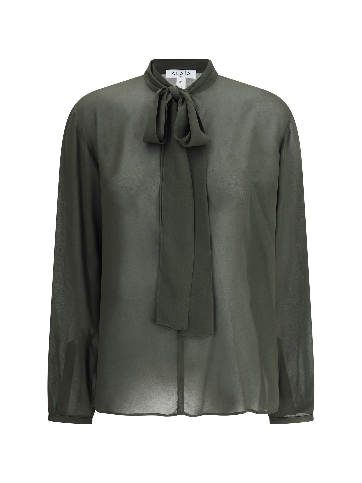 Alaïa Women Lavallière Neckline Blouse ALAIA