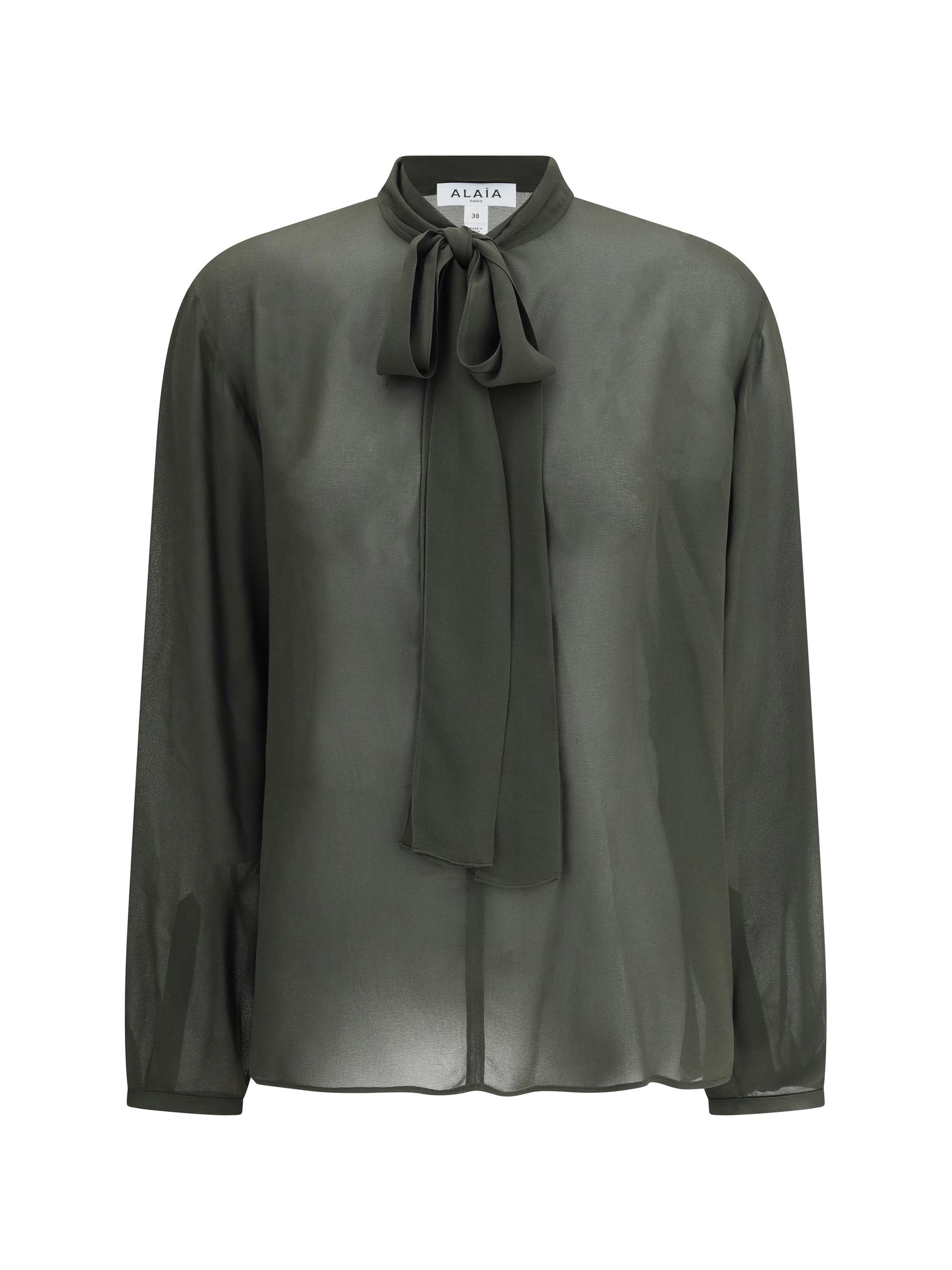 Alaïa Women Lavallière Neckline Blouse ALAIA