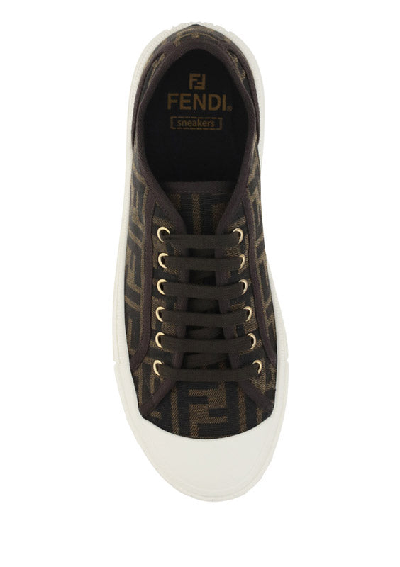 Fendi Men Monochrome Sneakers FENDI
