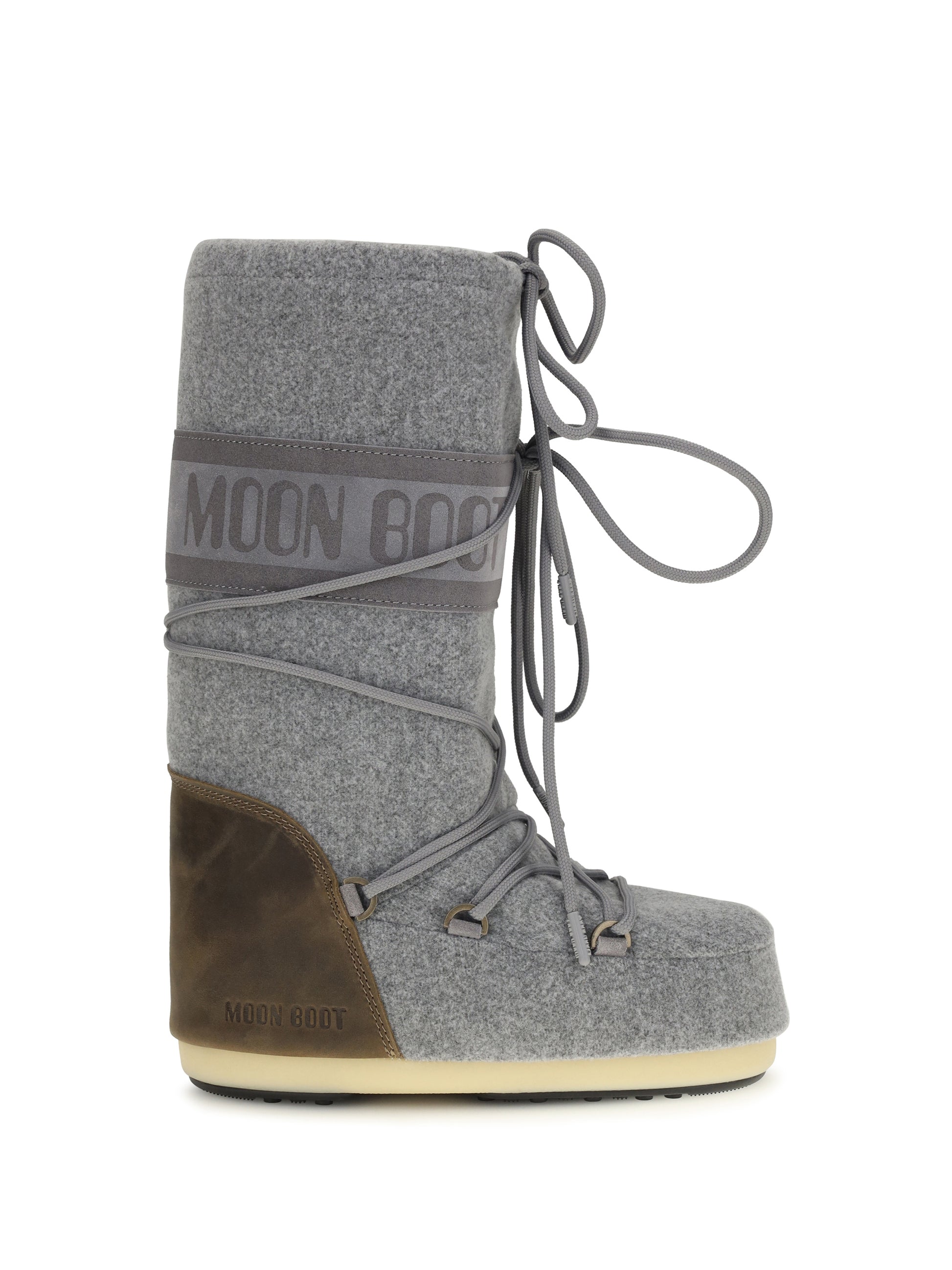 Moon Boot Women Mb Icon Nubuck Felt Snow Boots MOON BOOT