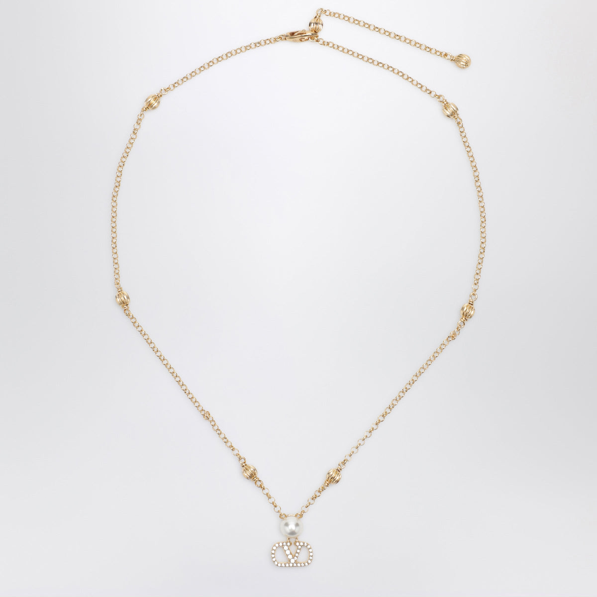 Valentino Garavani Necklace With Vlogo Signature Pendant Women VALENTINO GARAVANI