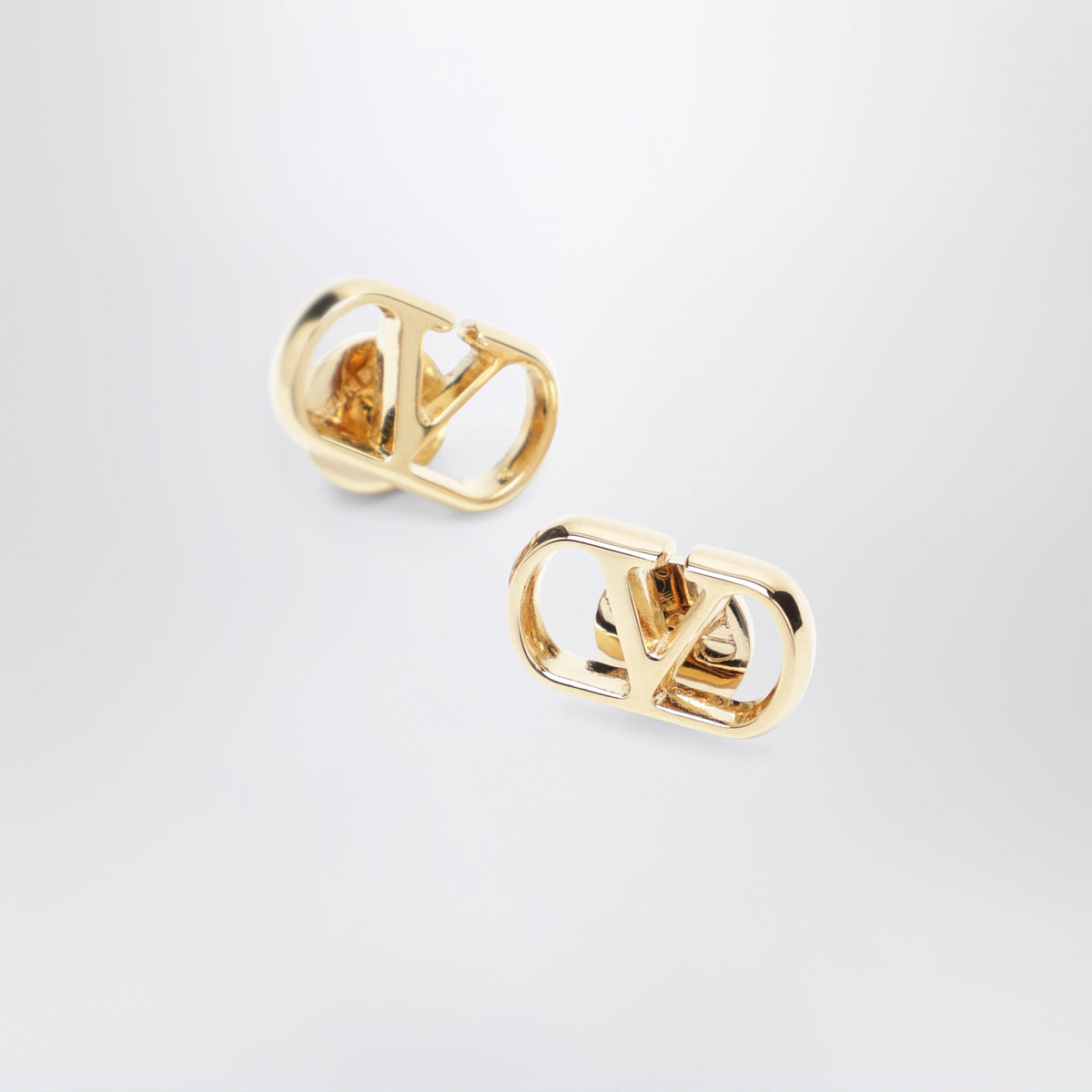 Valentino Garavani Gold-Tone Vlogo Signature Earrings Women