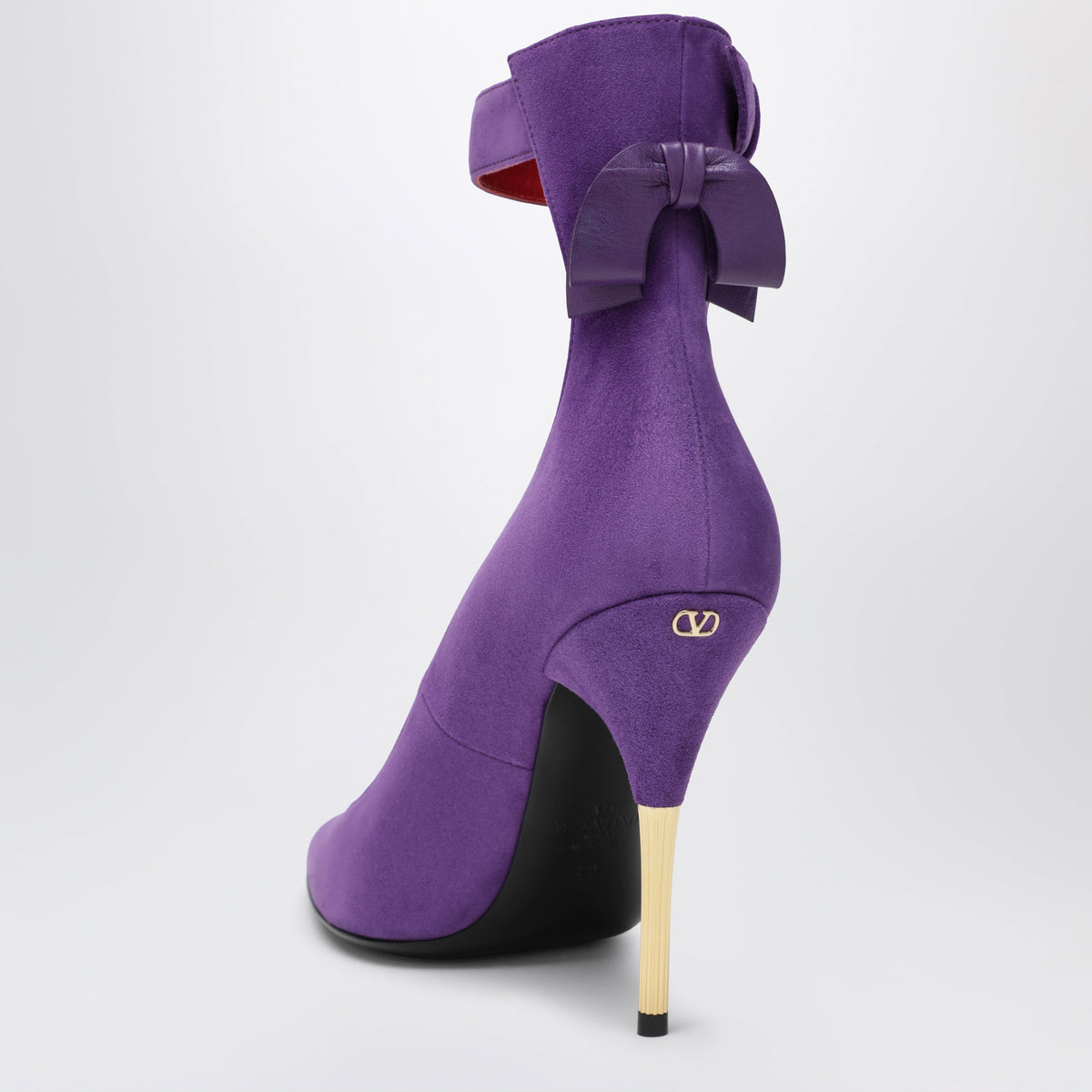 Valentino Garavani Purple Suede Slingbacks Women VALENTINO GARAVANI
