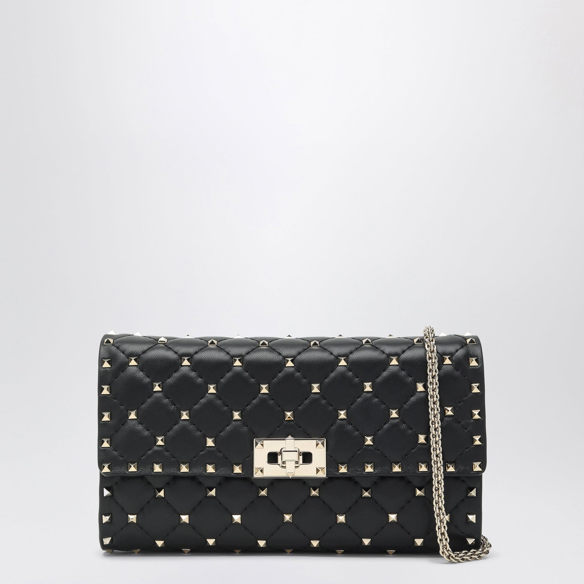 Valentino Garavani Rockstud Spike Crossbody Bag Black Women VALENTINO GARAVANI