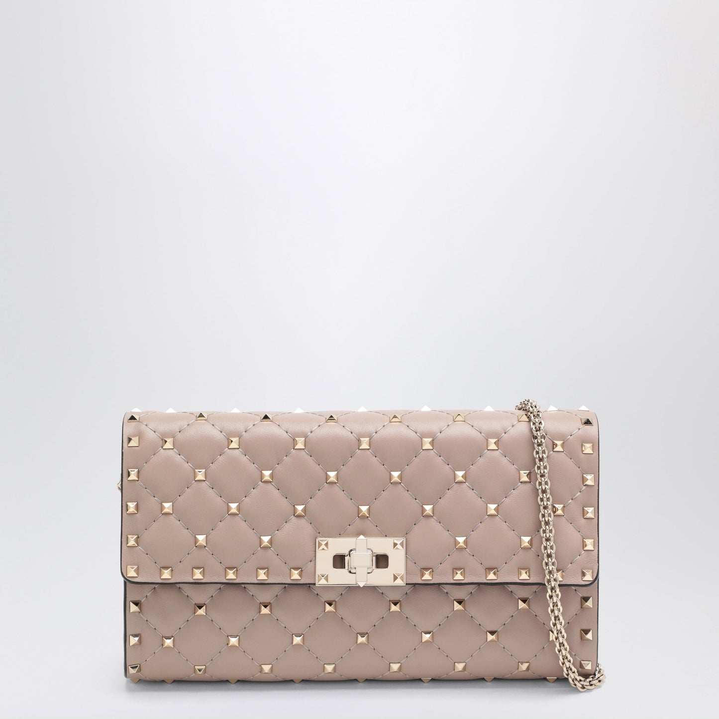 Valentino Garavani Rockstud Spike Crossbody Bag In Powder Pink Women VALENTINO GARAVANI