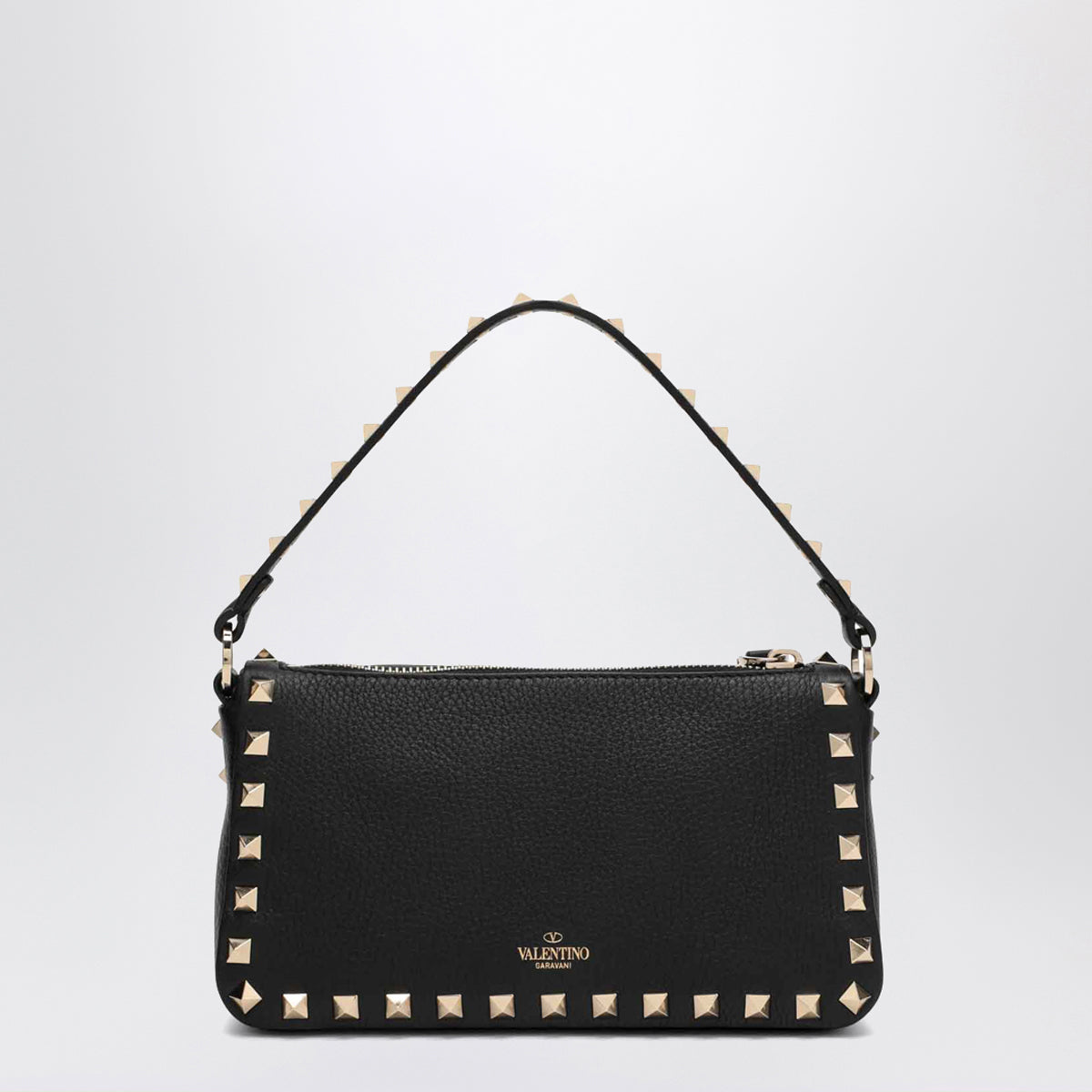 Valentino Garavani Black Small Rockstud Shoulder Bag Women VALENTINO GARAVANI