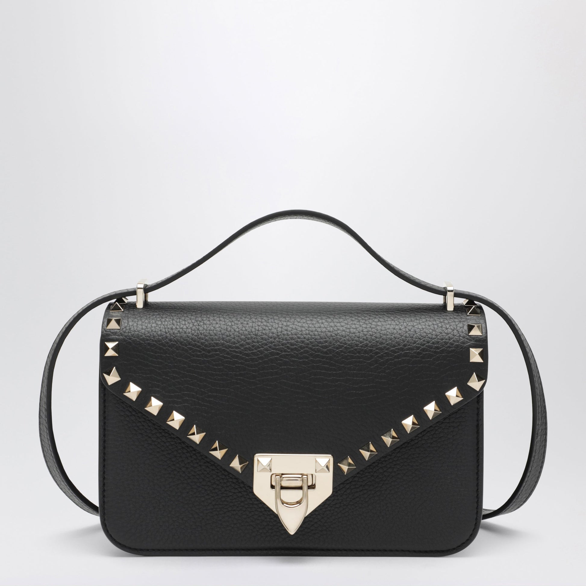 Valentino Garavani Rockstud Crossbody Bag In Calfskin Leather Women VALENTINO GARAVANI
