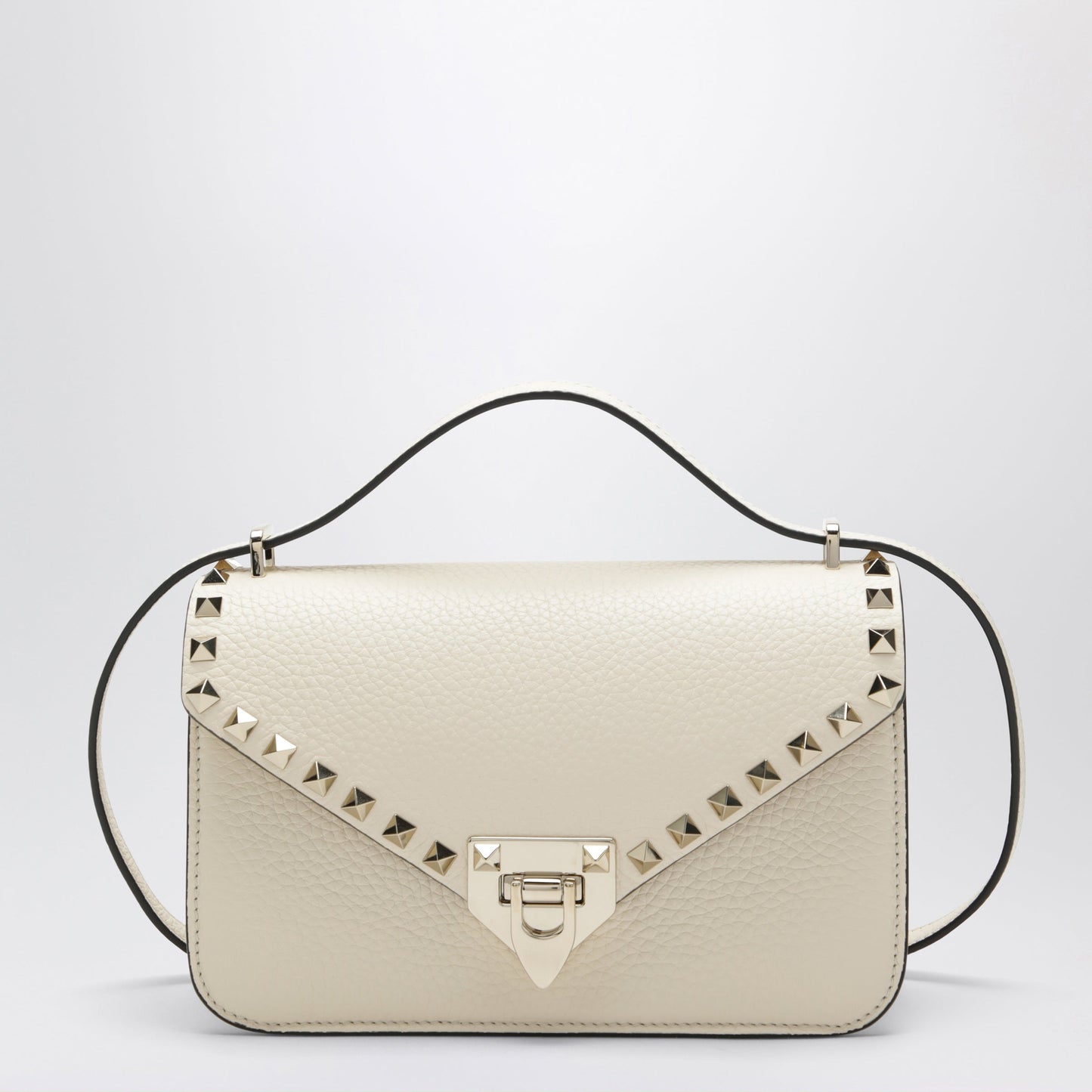Valentino Garavani Ivory Rockstud Shoulder Bag Women VALENTINO GARAVANI