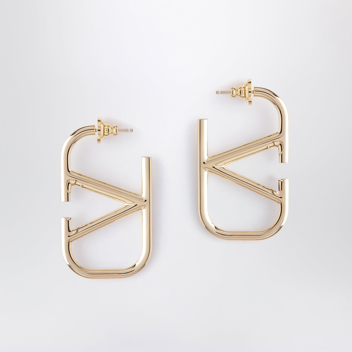 Valentino Garavani Vlogo Signature Earrings In Gold-Tone Metal Women VALENTINO GARAVANI