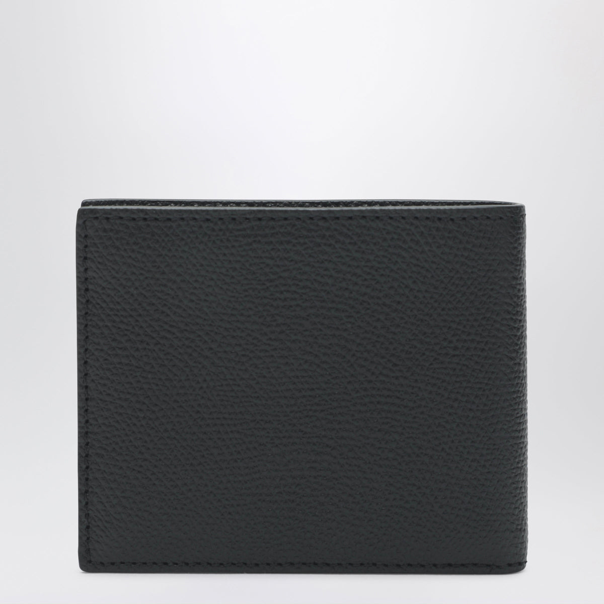 Valentino Garavani Black Vlogo Signature Bi-Fold Wallet Men VALENTINO GARAVANI