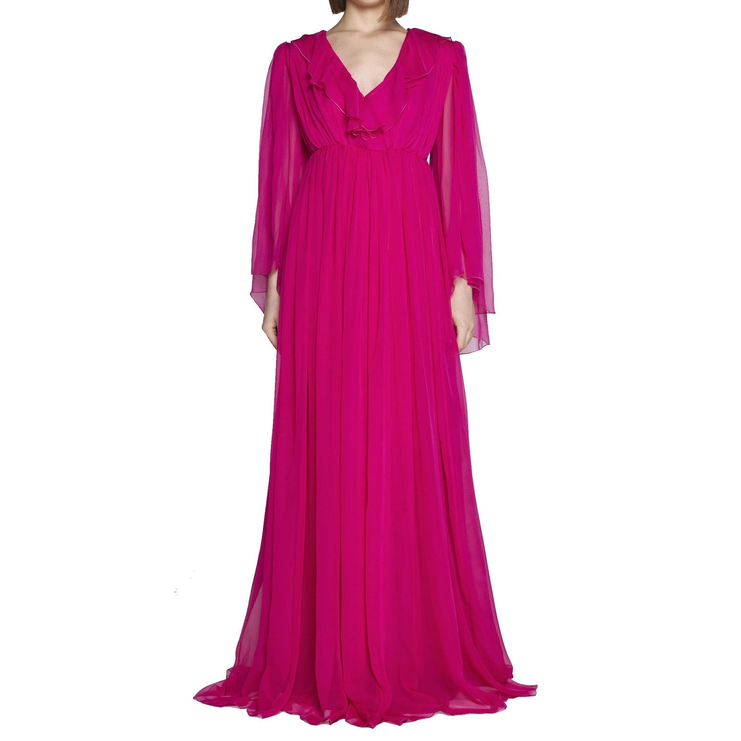 Gucci Silk Midi Dress Women GUCCI