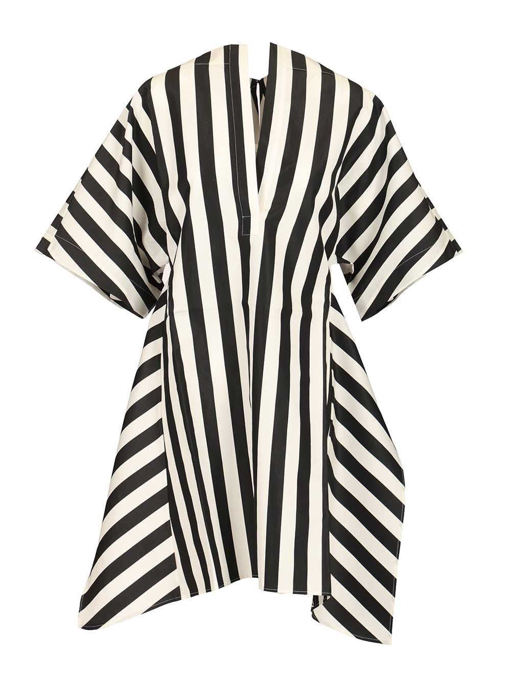 Jacquemus Women Unique In Cotton And Silk With Moisson Stripes JACQUEMUS