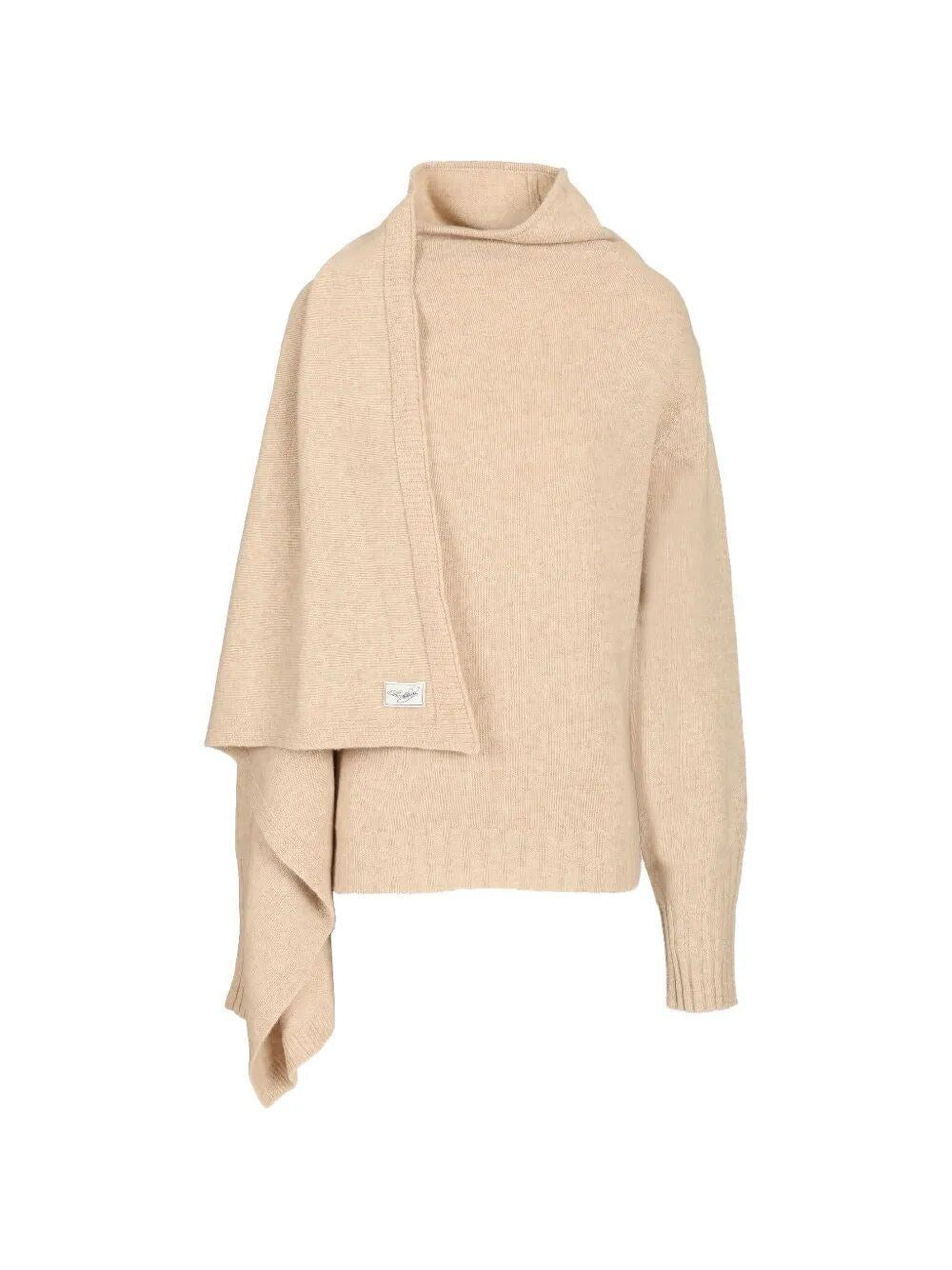The Attico Women Sweater With Draped Details THE ATTICO