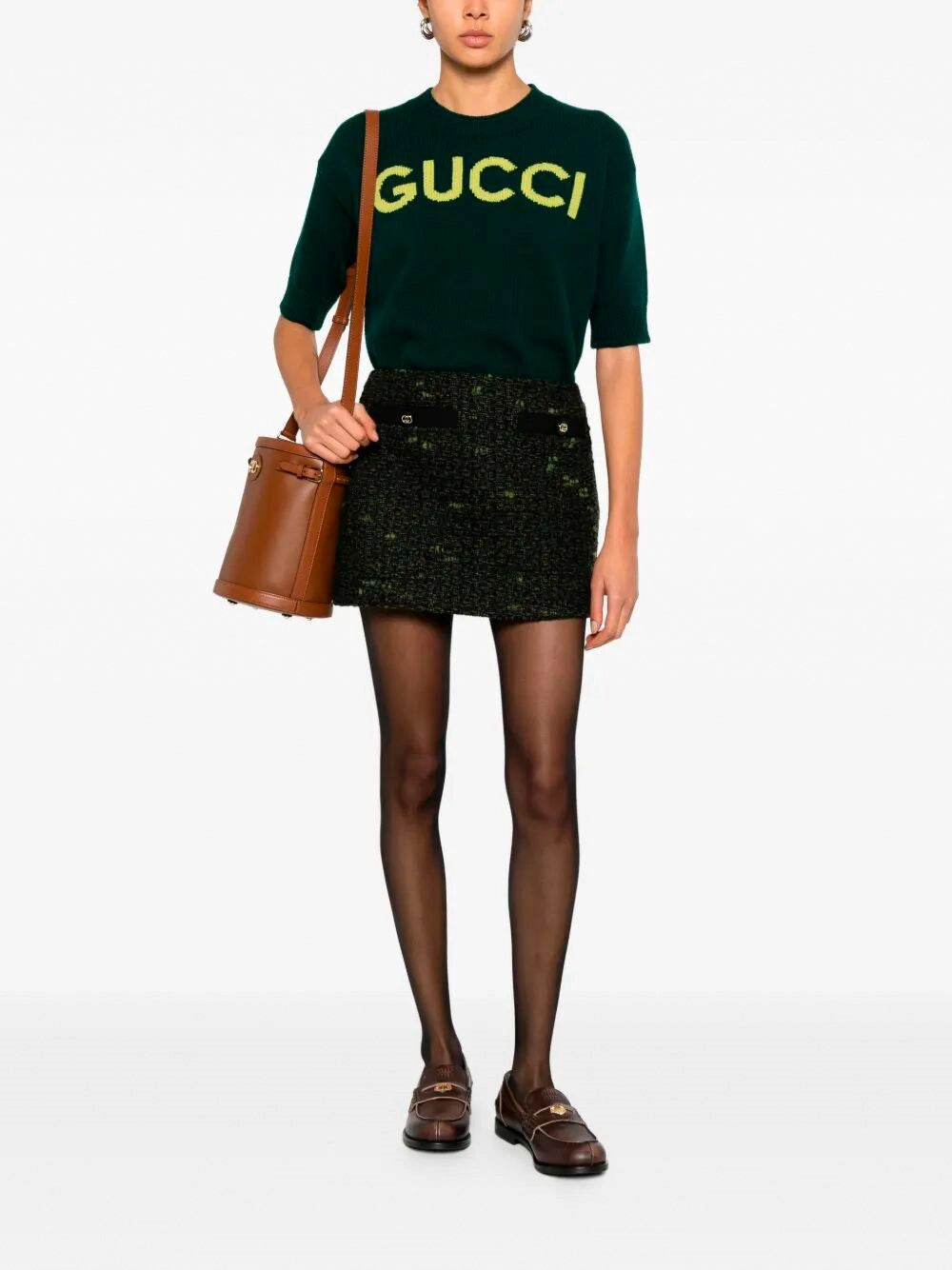 Gucci Women Short Sleeve Crew-Neck Top GUCCI