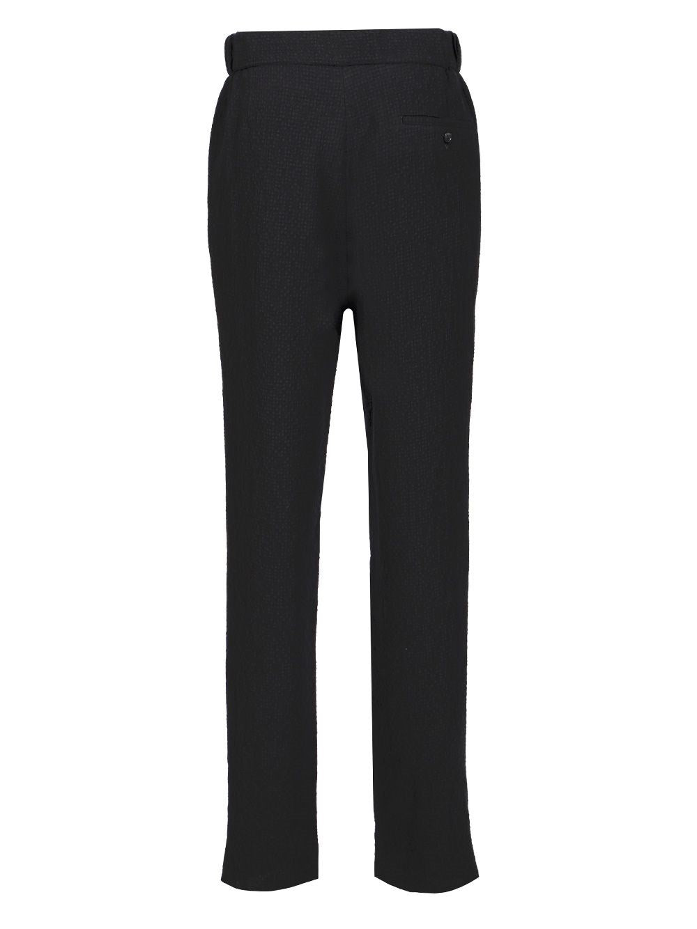 Giorgio Armani Men Stretch Wool Single Pleat Trousers GIORGIO ARMANI