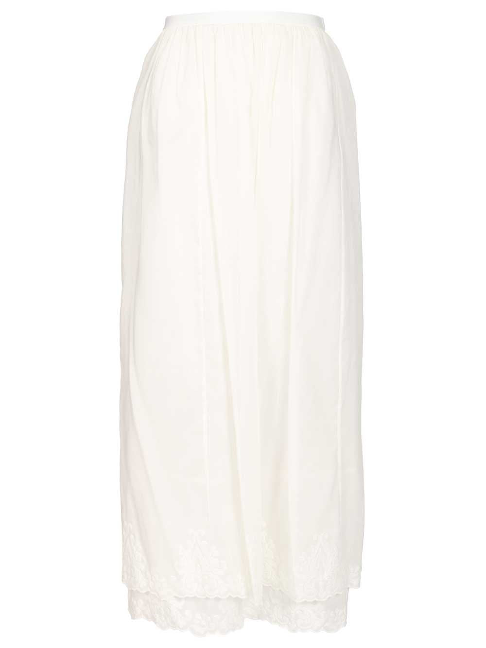 Forte_Forte Women Embroidered Voile Long Skirt FORTE FORTE