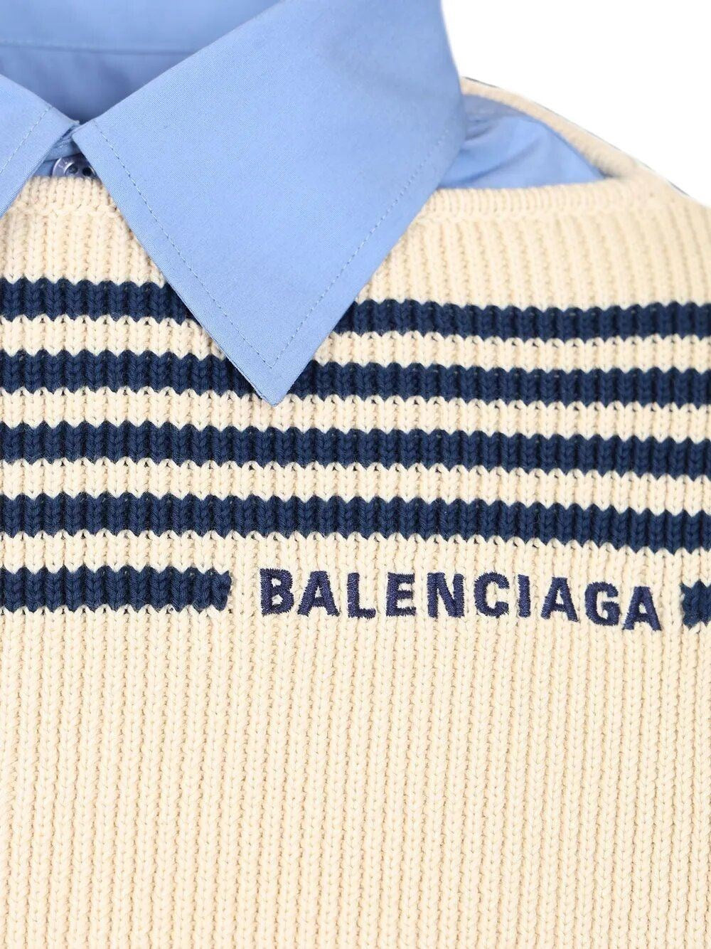 Balenciaga Women Hybrid Sweater BALENCIAGA