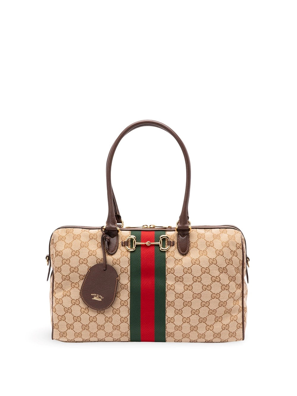 Gucci Women `Gucci Horsebit Web`Boston Bag GUCCI