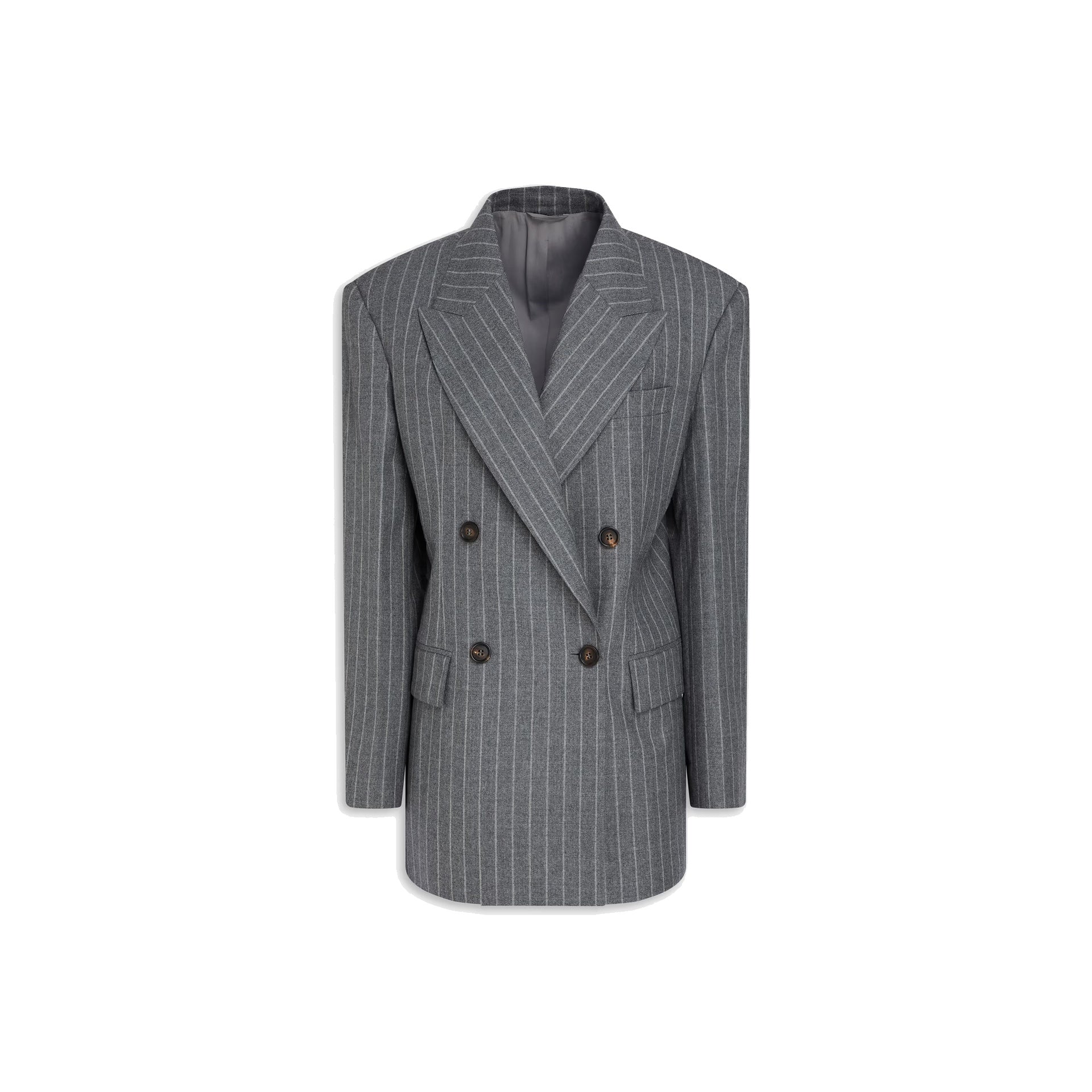 Brunello Cucinelli Pinstriped Wool Blazer Women BRUNELLO CUCINELLI
