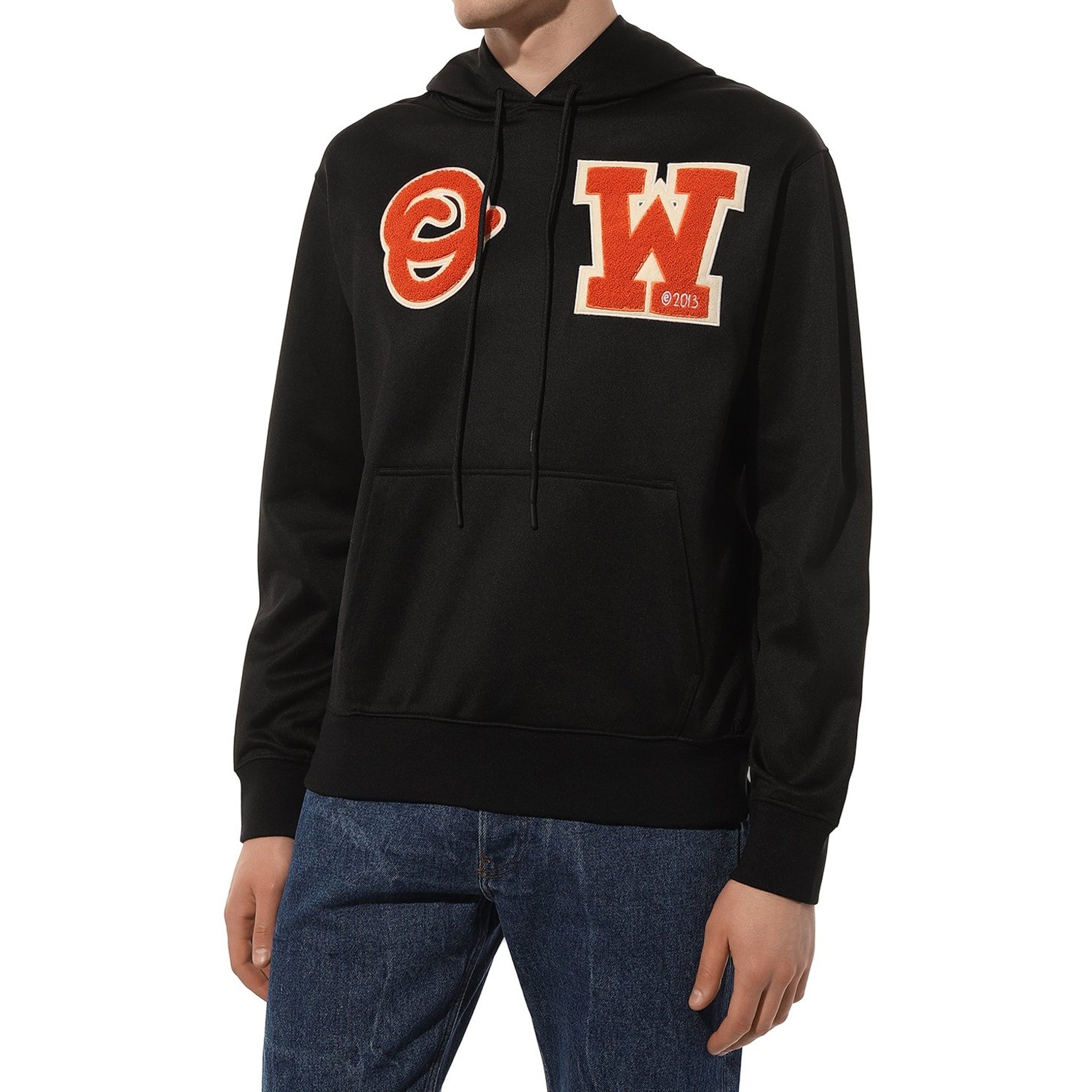 Off-White Hooded Logo Sweatshirt Men OFF-WHITE