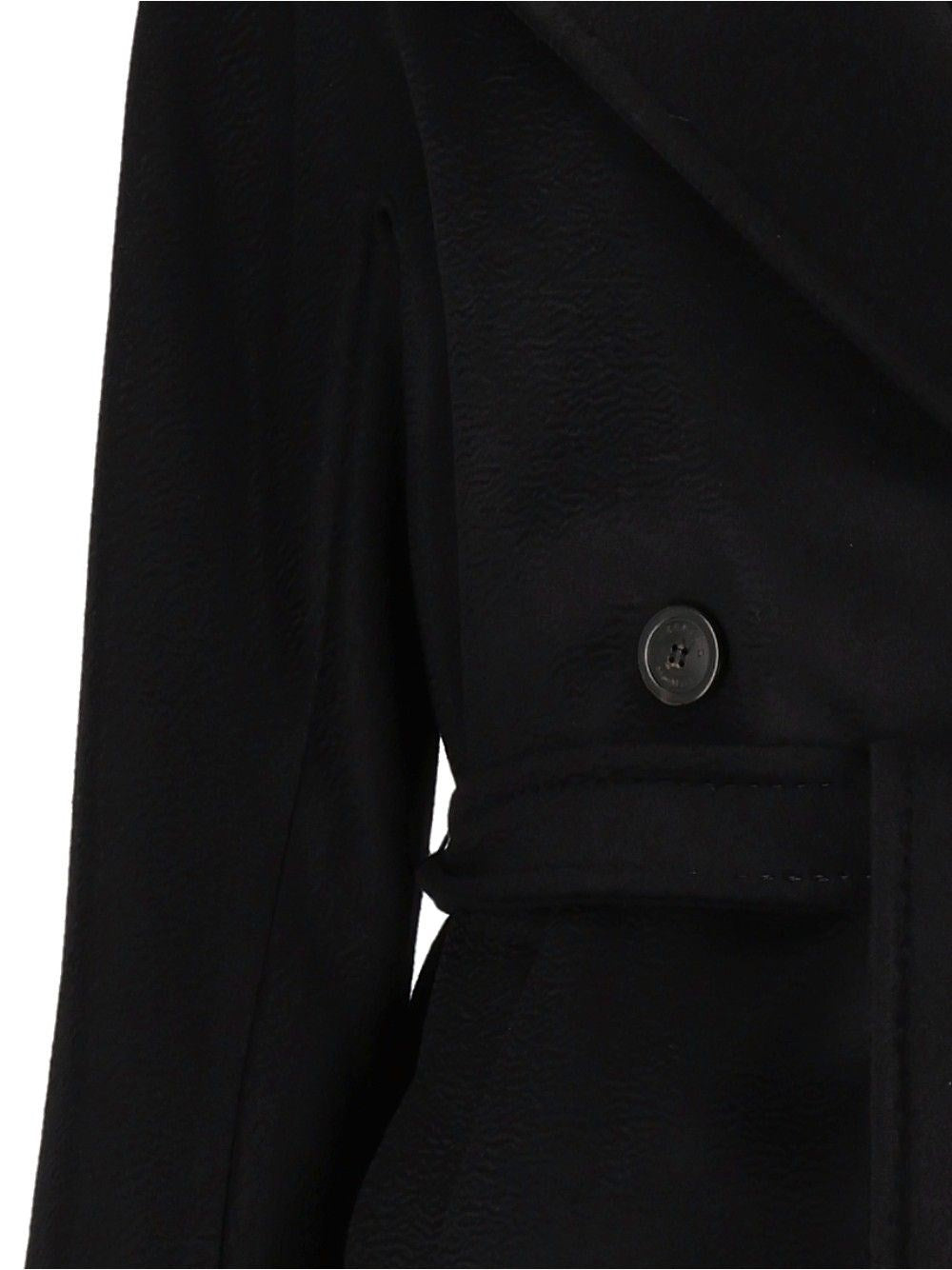 Weekend Max Mara Women Resina Drap Wool Long Coat Double Breast WEEKEND MAX MARA