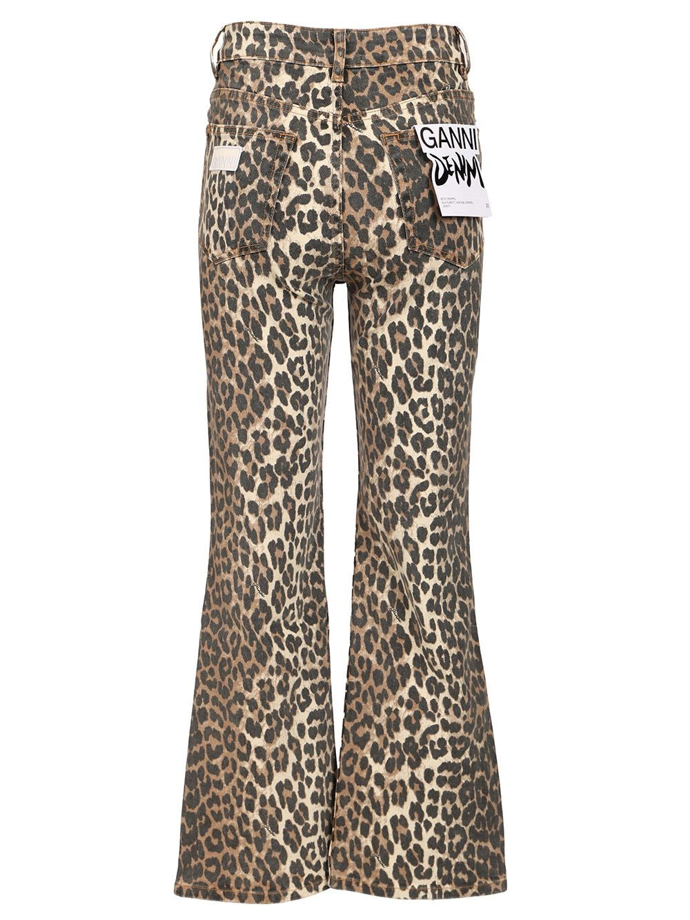 Ganni Women Jeans Cropped GANNI