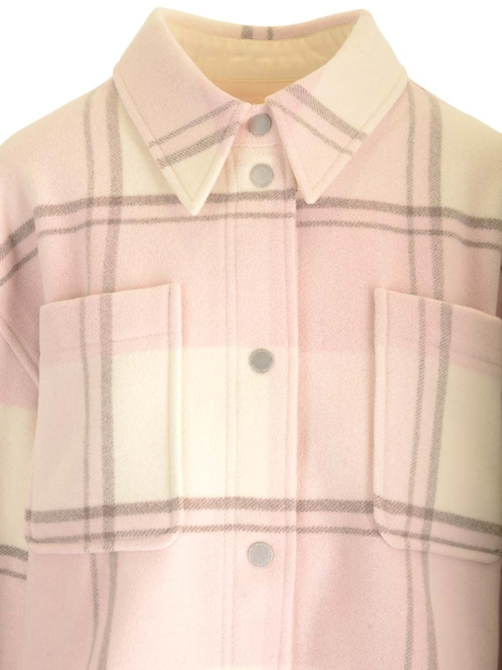Canada Goose Women Boxy Fit Flannel Shirt CANADA GOOSE
