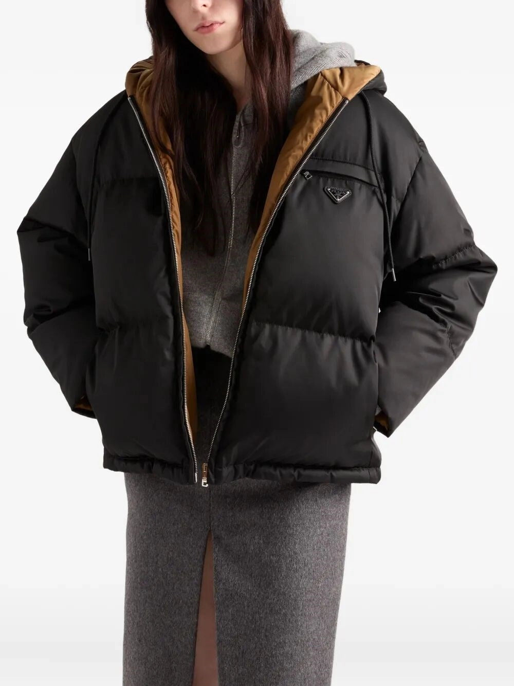 Prada Women Re-Nylon Down Jacket
