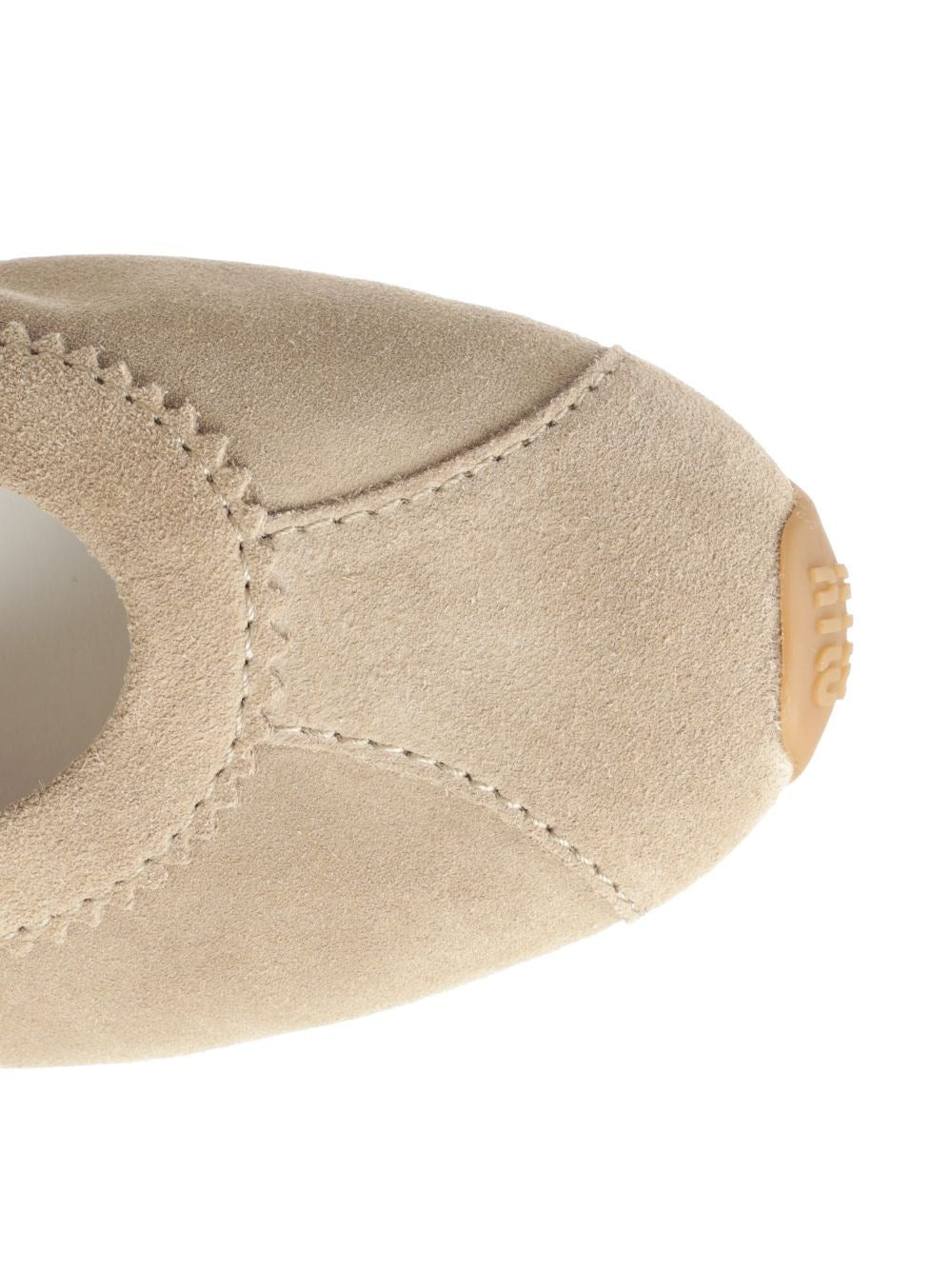 Miu Miu Women “Plume” Suede Ballerinas MIU MIU