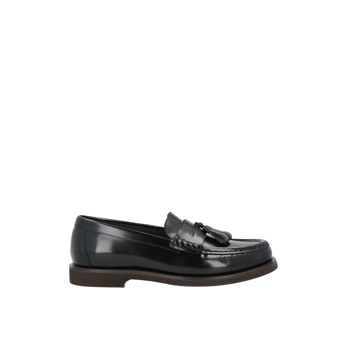 Brunello Cucinelli Leather Penny Loafer Women BRUNELLO CUCINELLI