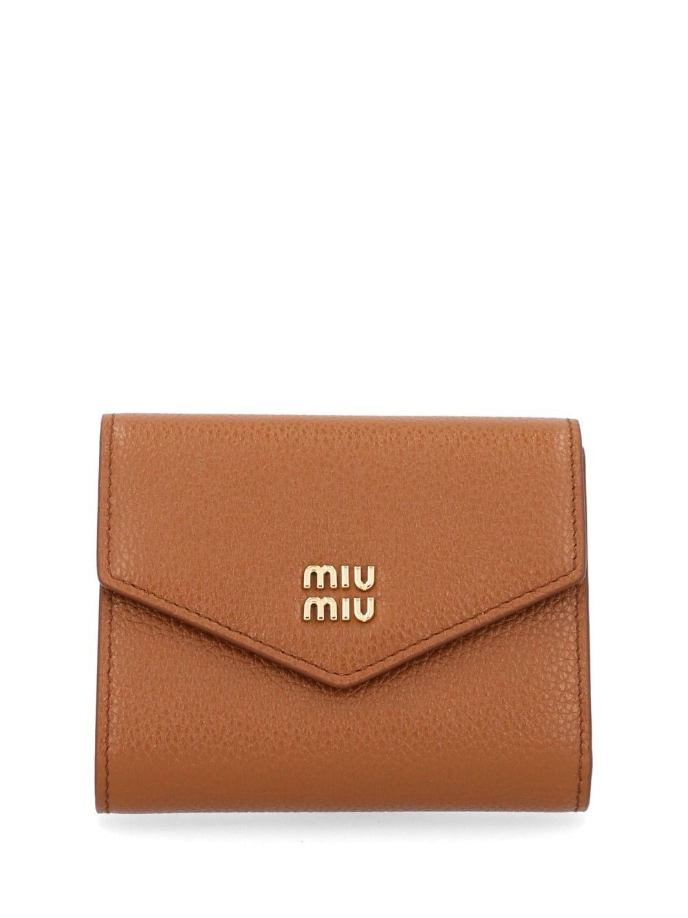 Miu Miu Women Compact Leather Wallet MIU MIU