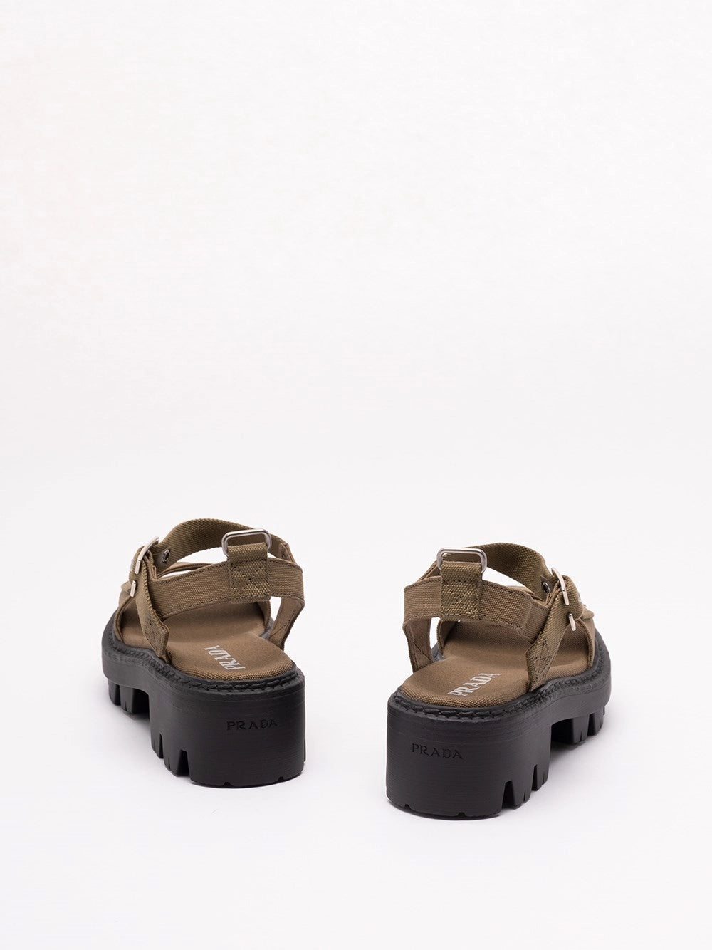 Prada Women Cotton Sandals PRADA