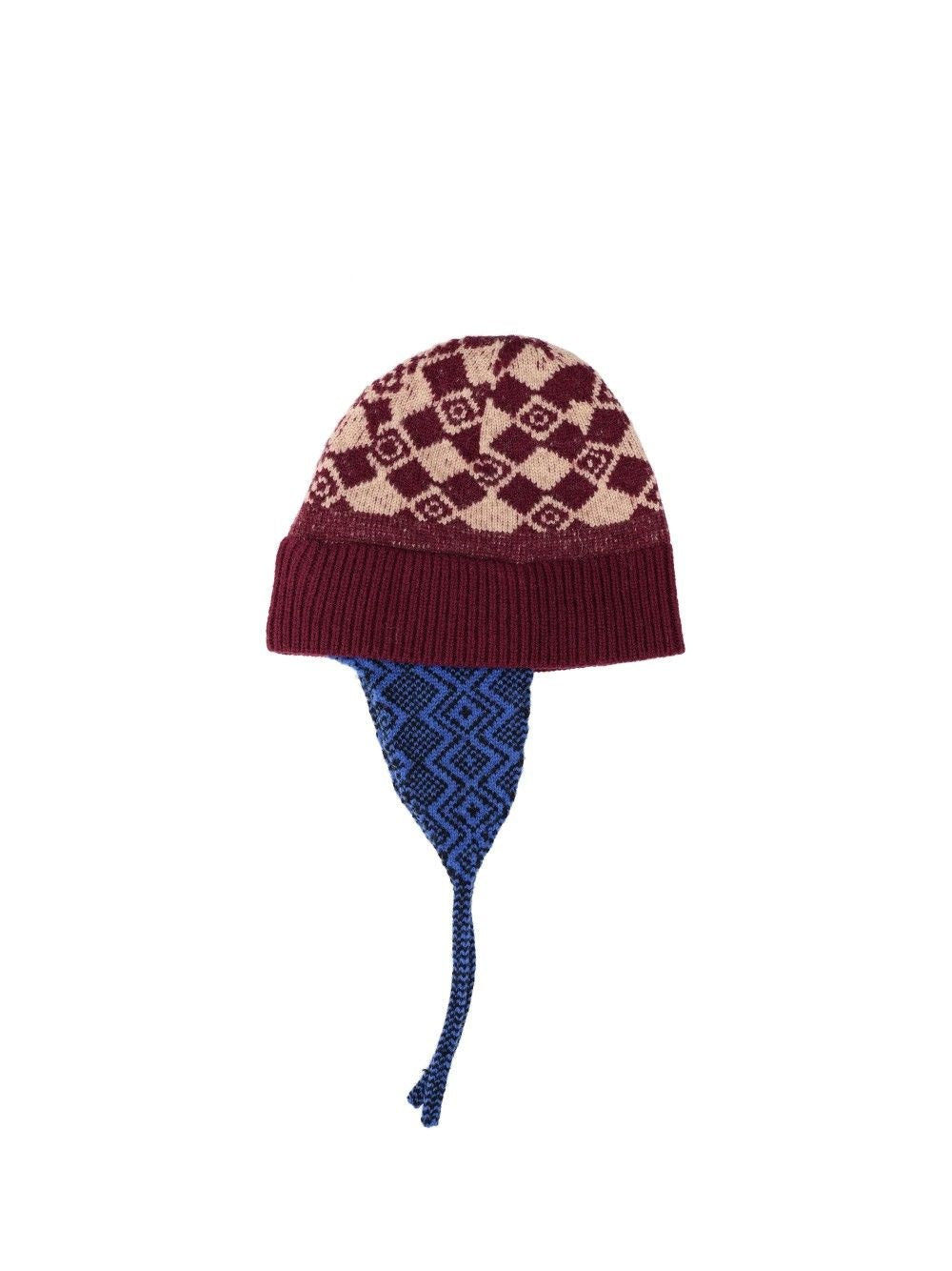 Dries Van Noten Men Marvin Jacquard Wool Beanie DRIES VAN NOTEN
