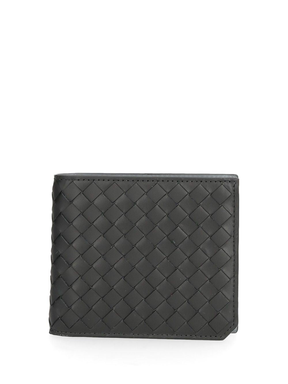 Bottega Veneta Men Small Woven Wallet BOTTEGA VENETA