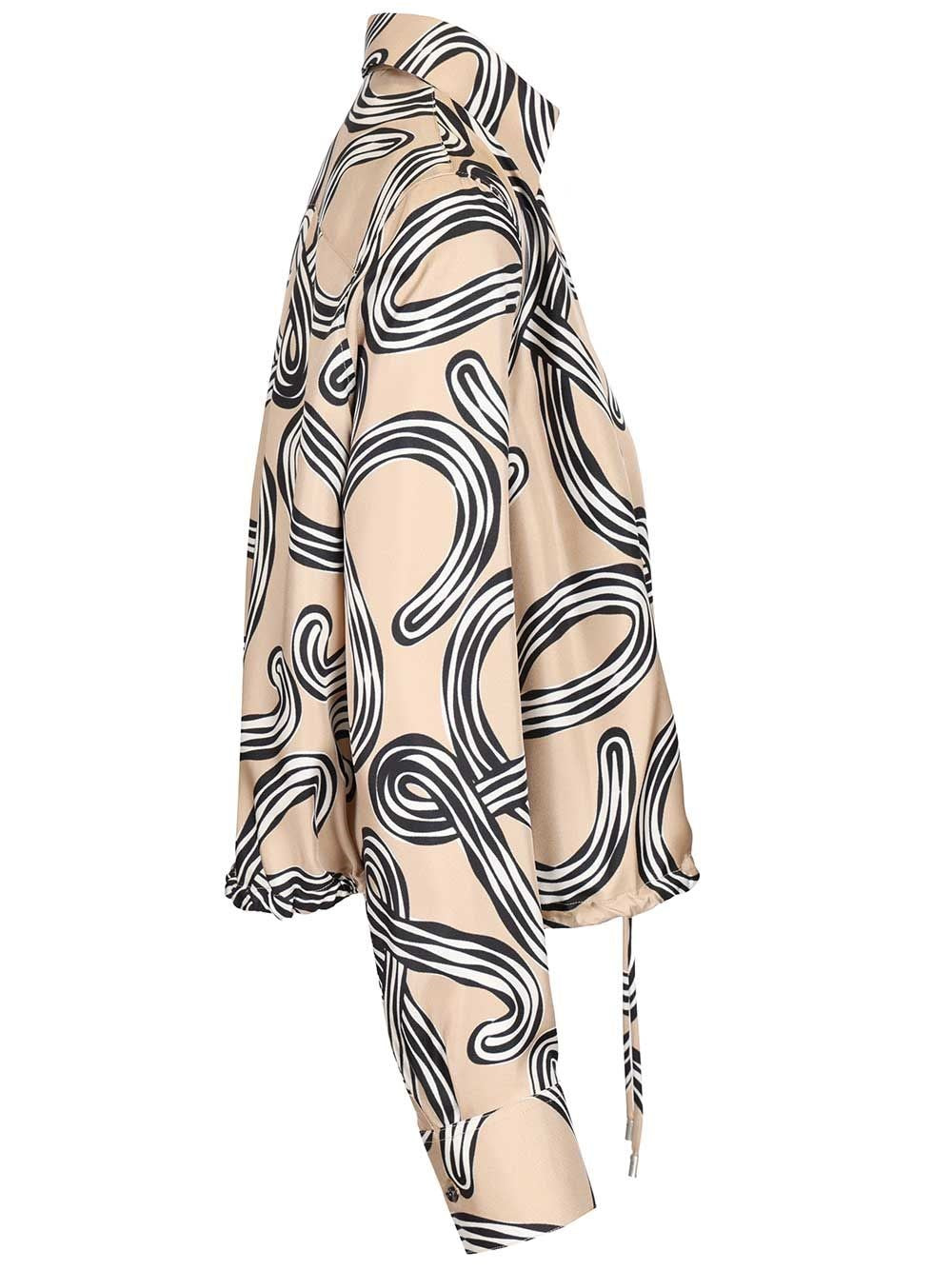 Loewe Paula's Ibiza Women Silk Balloon Shirt LOEWE