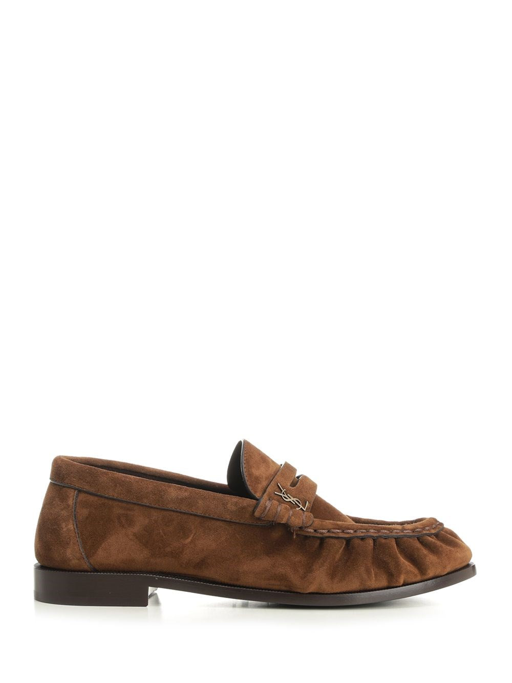 Saint Laurent Women Le Loafer Suede Moccasin SAINT LAURENT