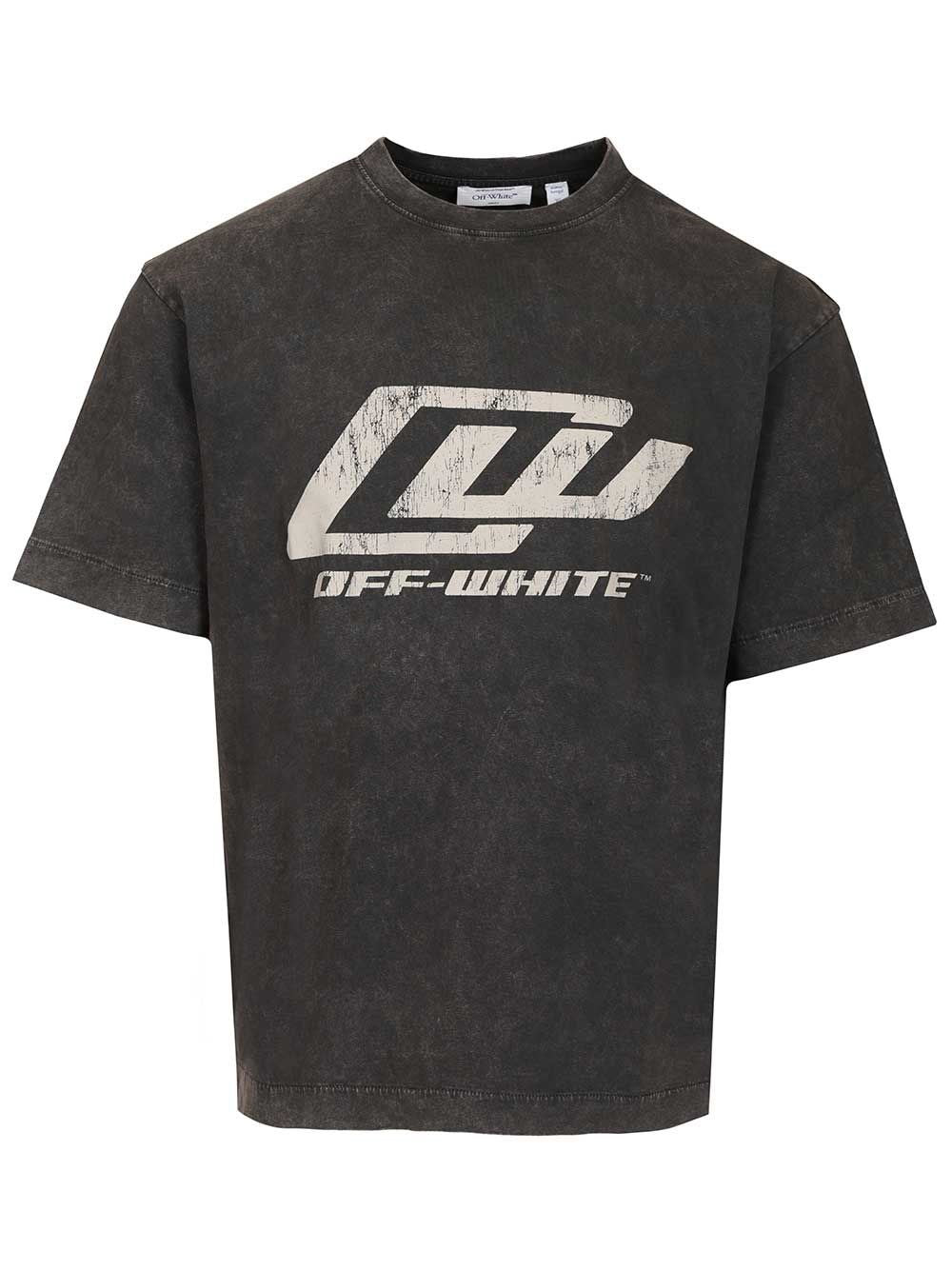 Off-White Men Racing Skate T-Shirt OFF-WHITE