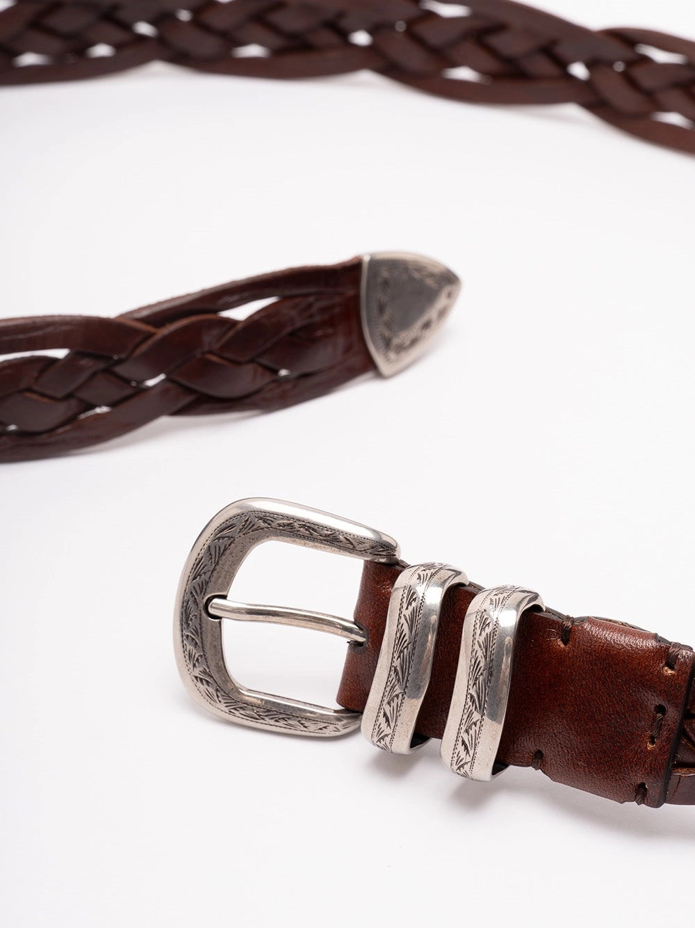 Brunello Cucinelli Men Belt With Detailed Buckle BRUNELLO CUCINELLI