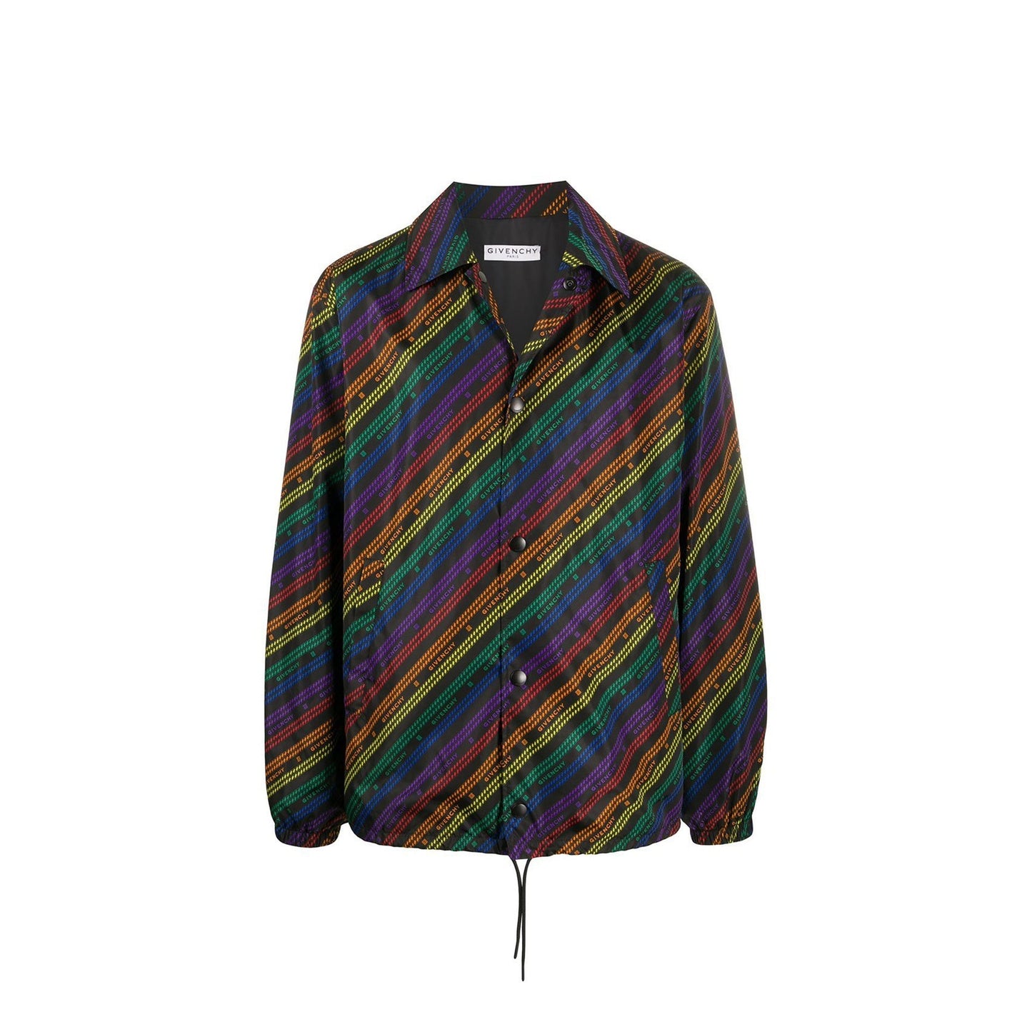 Givenchy Rainbow Chain Nylon Jacket Men GIVENCHY