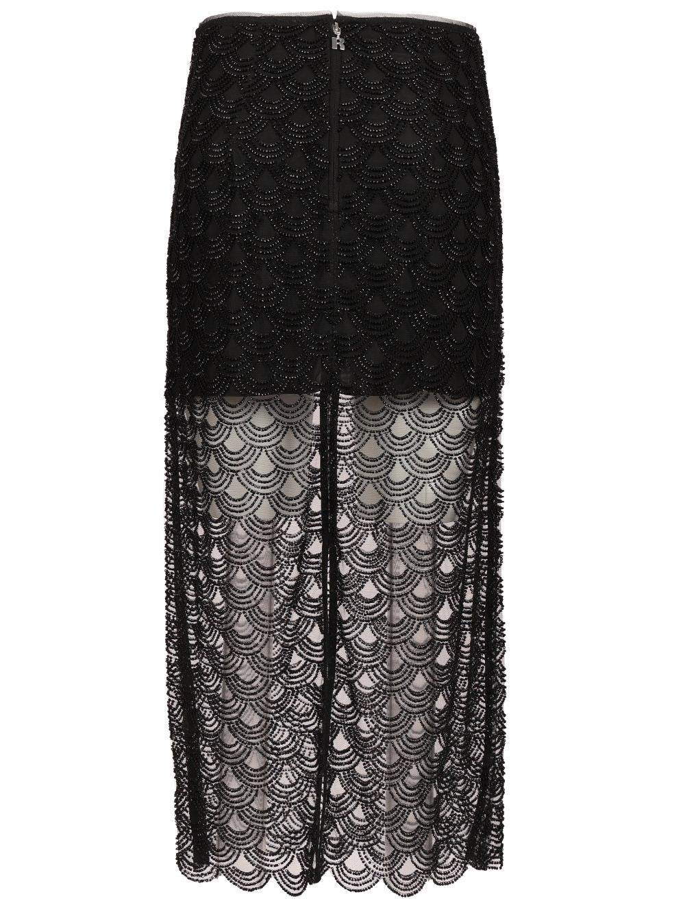 Rotate Women Sequin Midi Skirt ROTATE