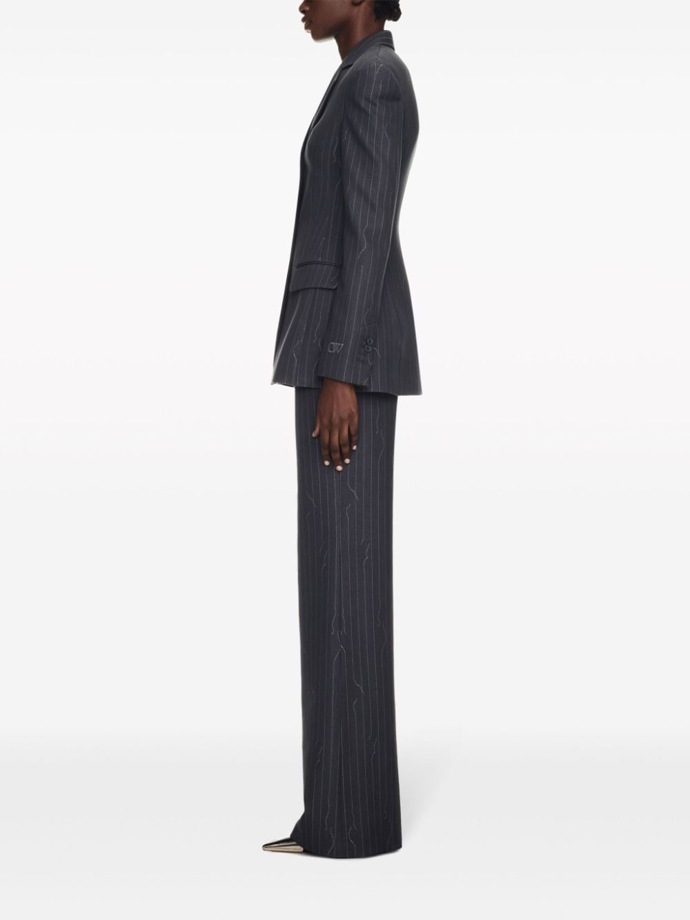 Off-White Women Pinstriped Blazer OFF-WHITE