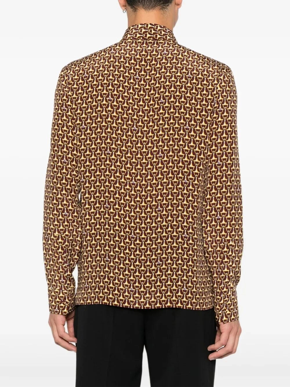 Gucci Men Classic Skinny `Horsebit` Shirt GUCCI