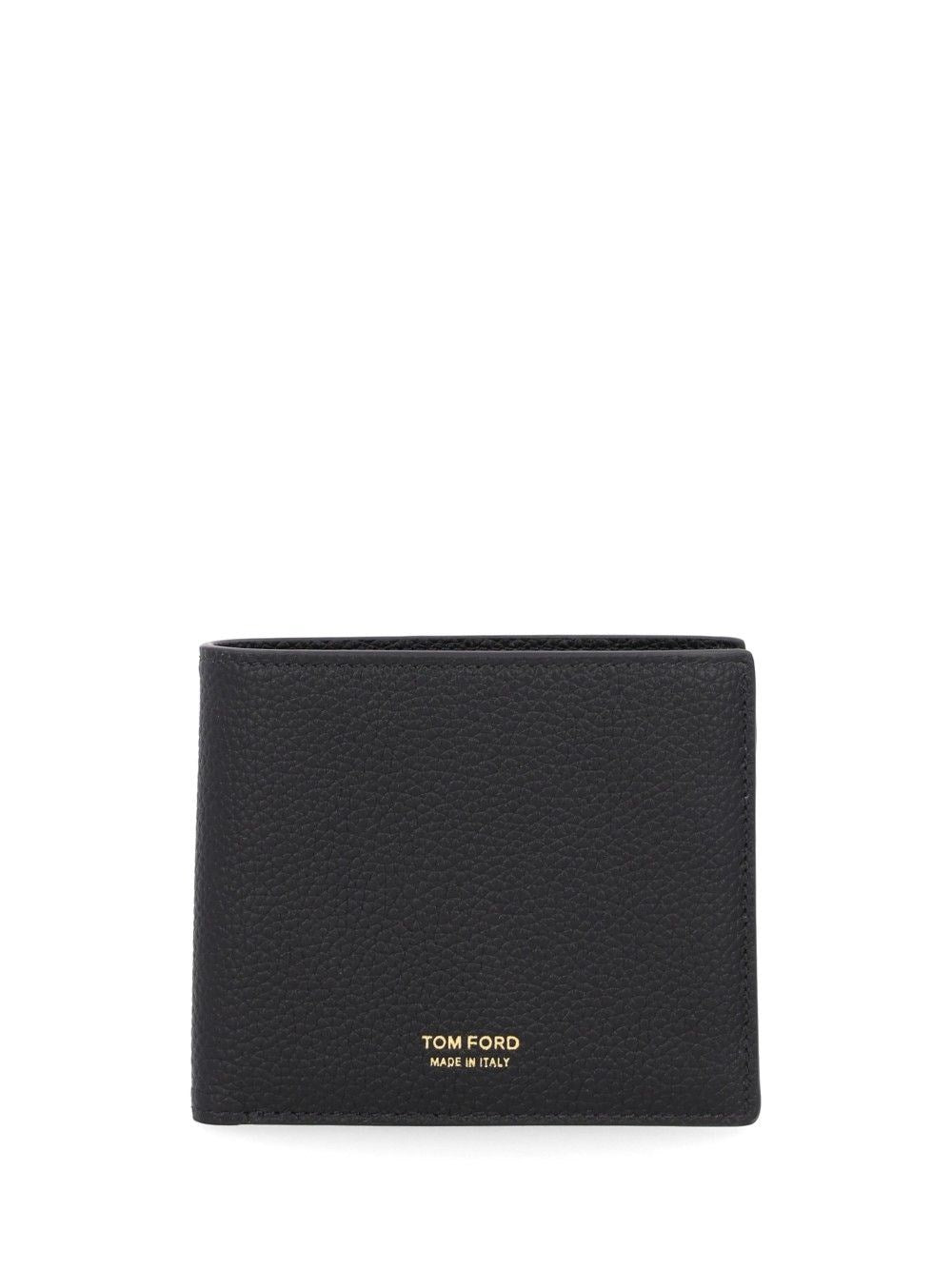 Tom Ford Men T Line Leather Bi-Fold Wallet TOM FORD